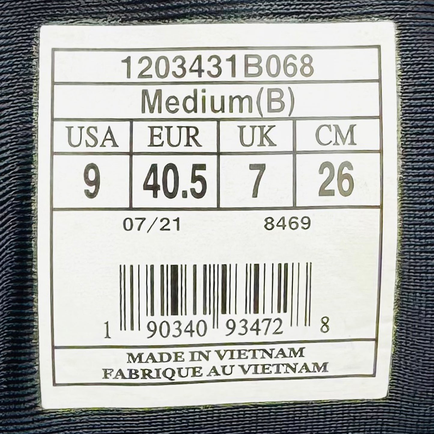 Brooks Glycerin 19 Black Shoes (Size 40.5) - 120343 1B 068