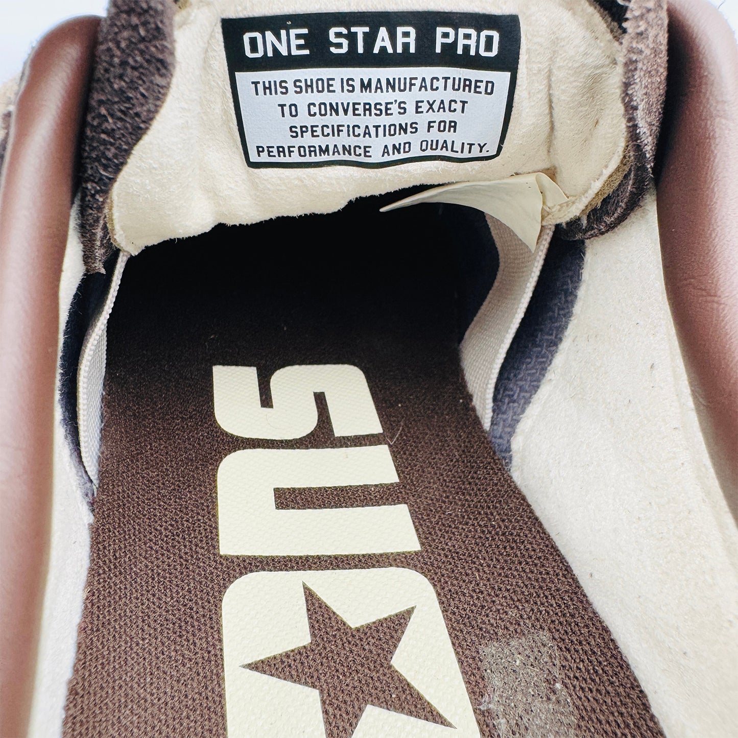 Converse One Star Pro Ox Brown Sneakers (Size 43) - 167933C