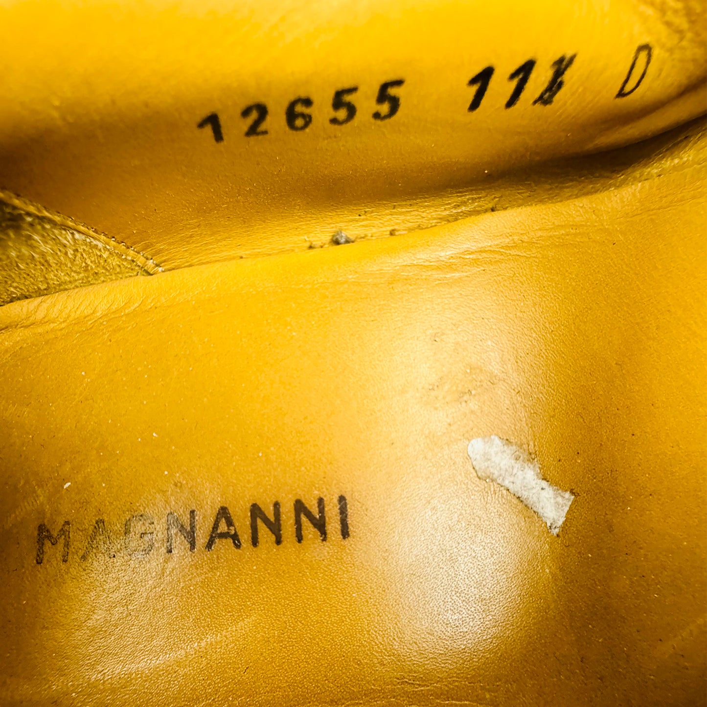 Magnanni Dominguez Black Leather Loafers (Size 45) - 12655