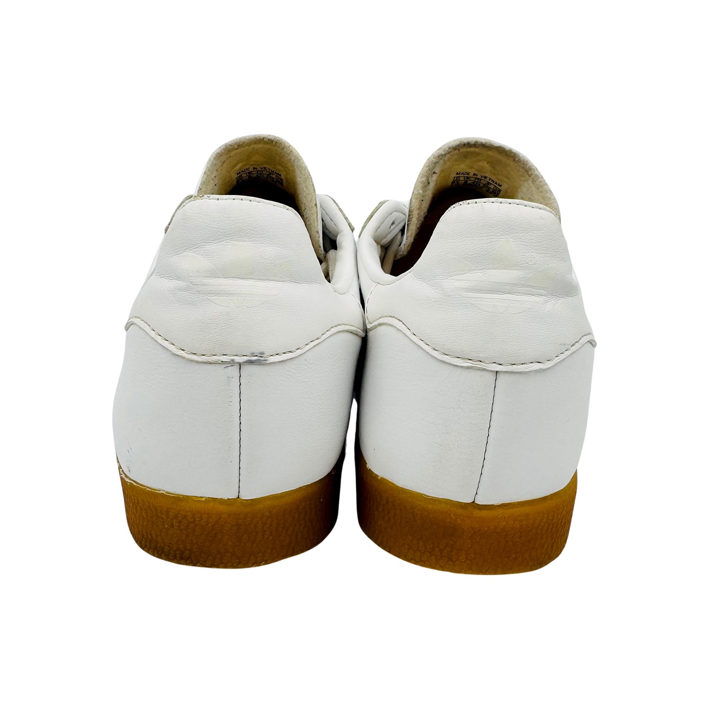 Adidas Originals Gazelle 'White' Sneakers (Size 43.5) - BD7479