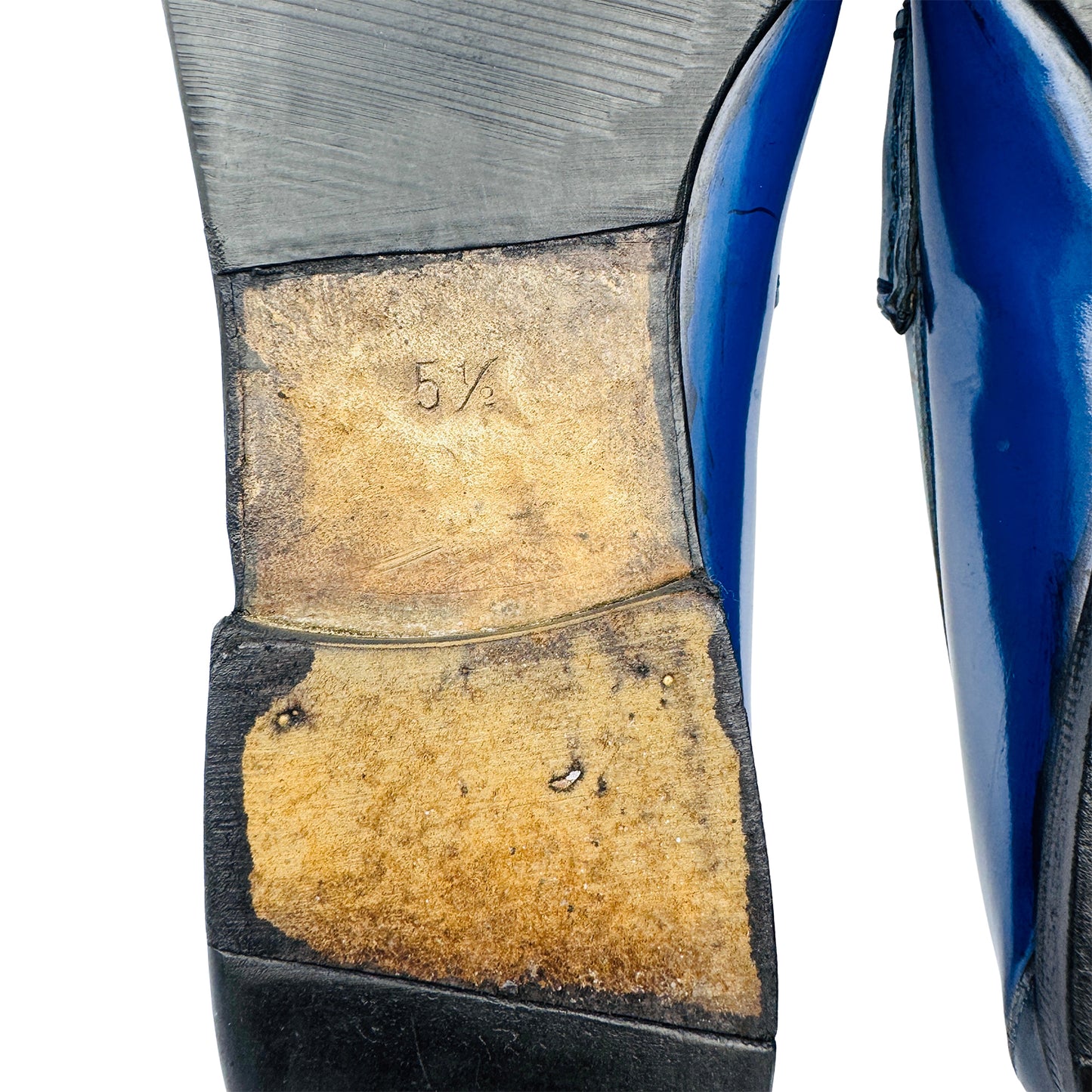 Gucci Men's Horsebit 1953 Patent Leather Loafers (Size 38.5/39) - 387598