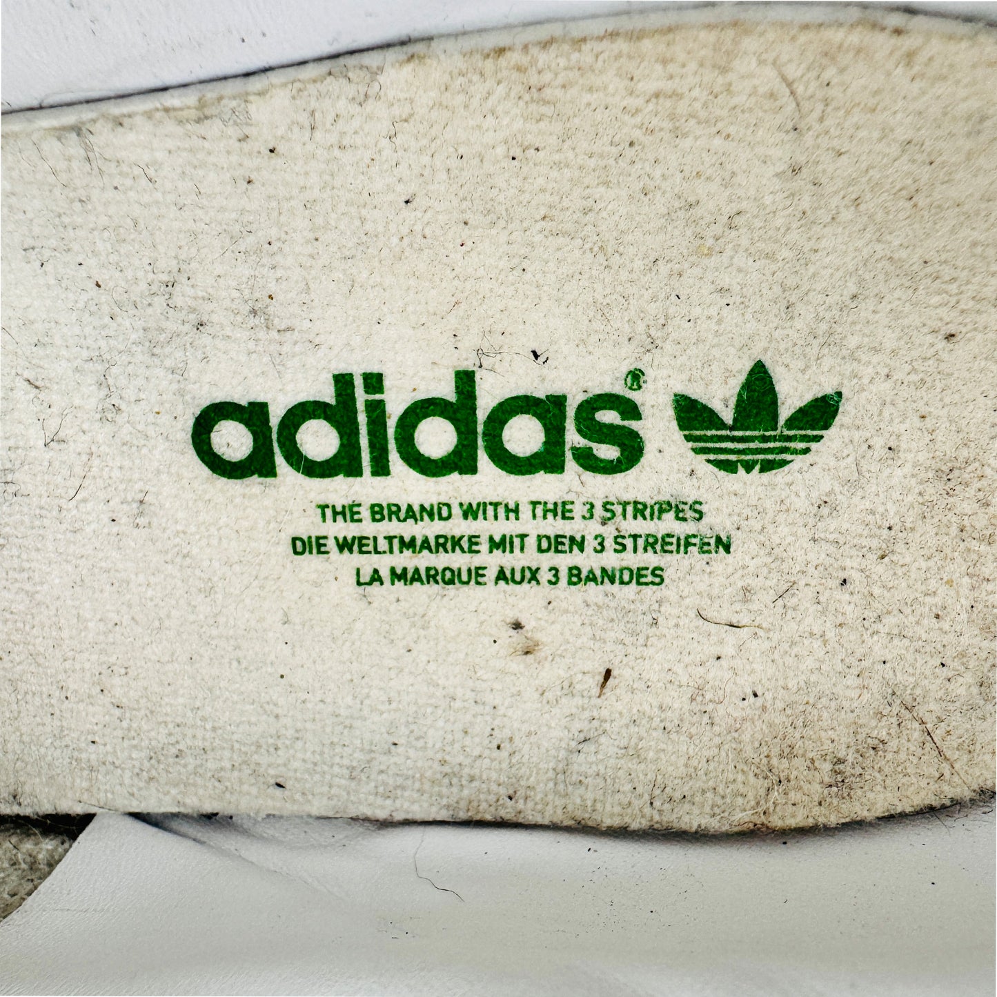 Adidas Stan Smith 'White Green' Sneakers (Size 41.5) - B24105