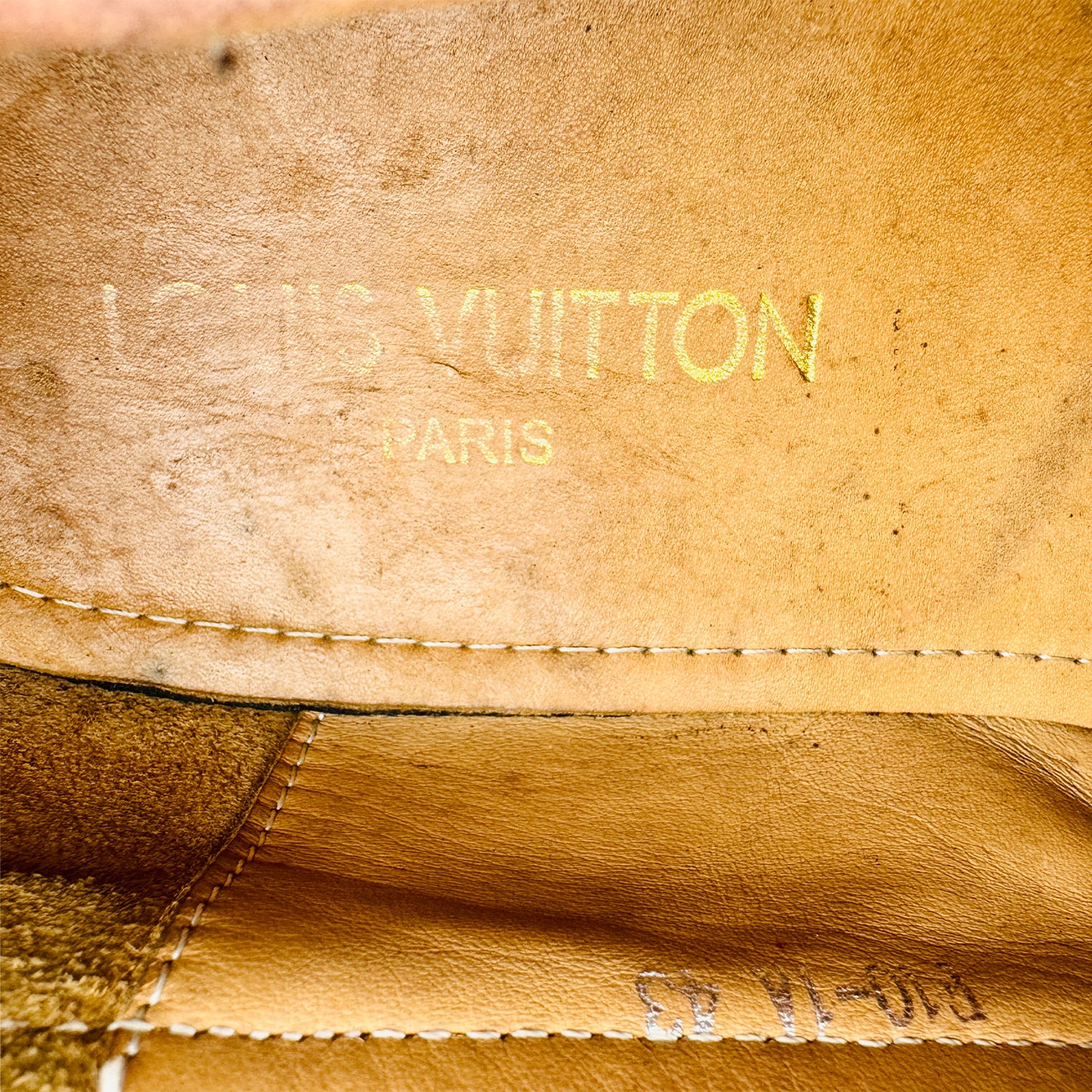 Louis Vuitton Major Brown Leather Loafers (Size 43)