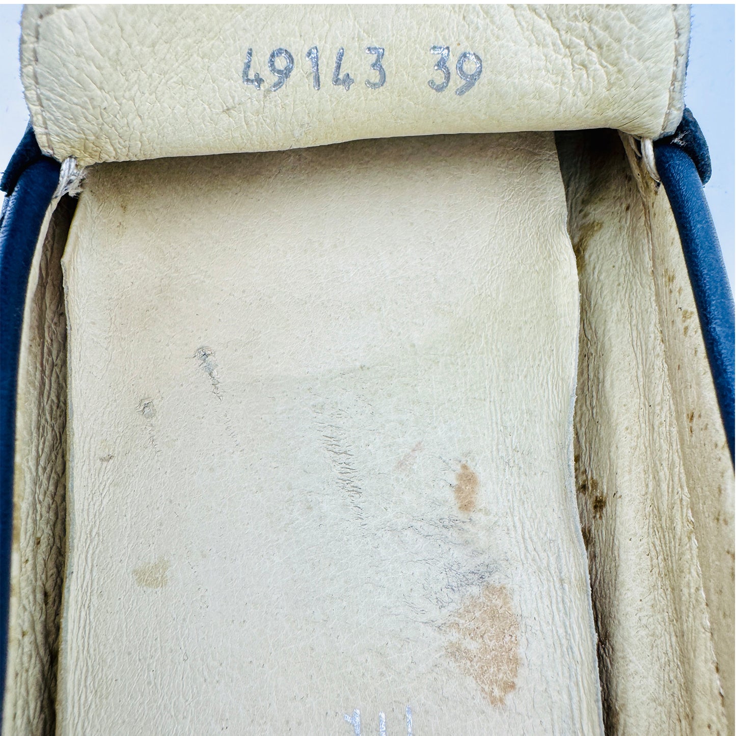 Inside printing image of Gianfranco Ferre Men's Blue Moccasins (Size 39/39.5)