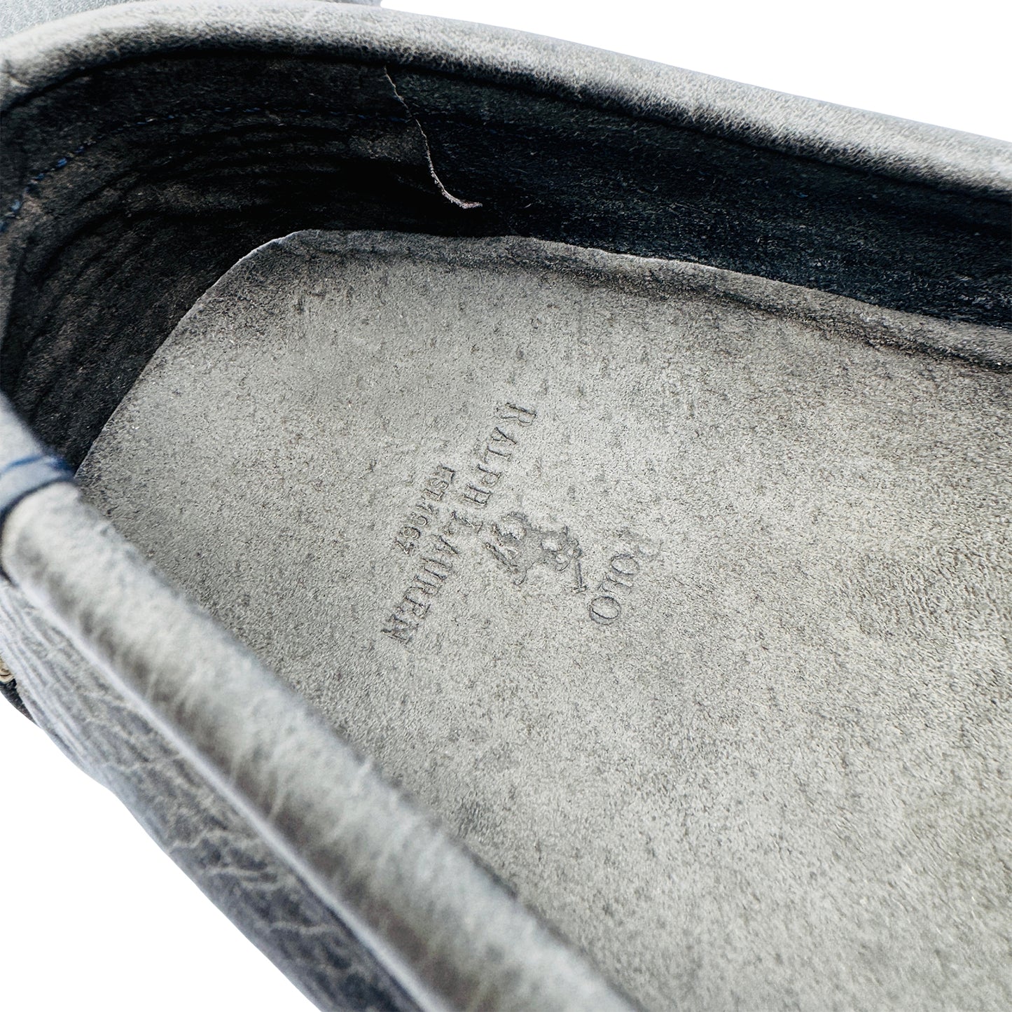 Polo Ralph Lauren Telly Grey Driving Loafers (Size 42) - 803113202