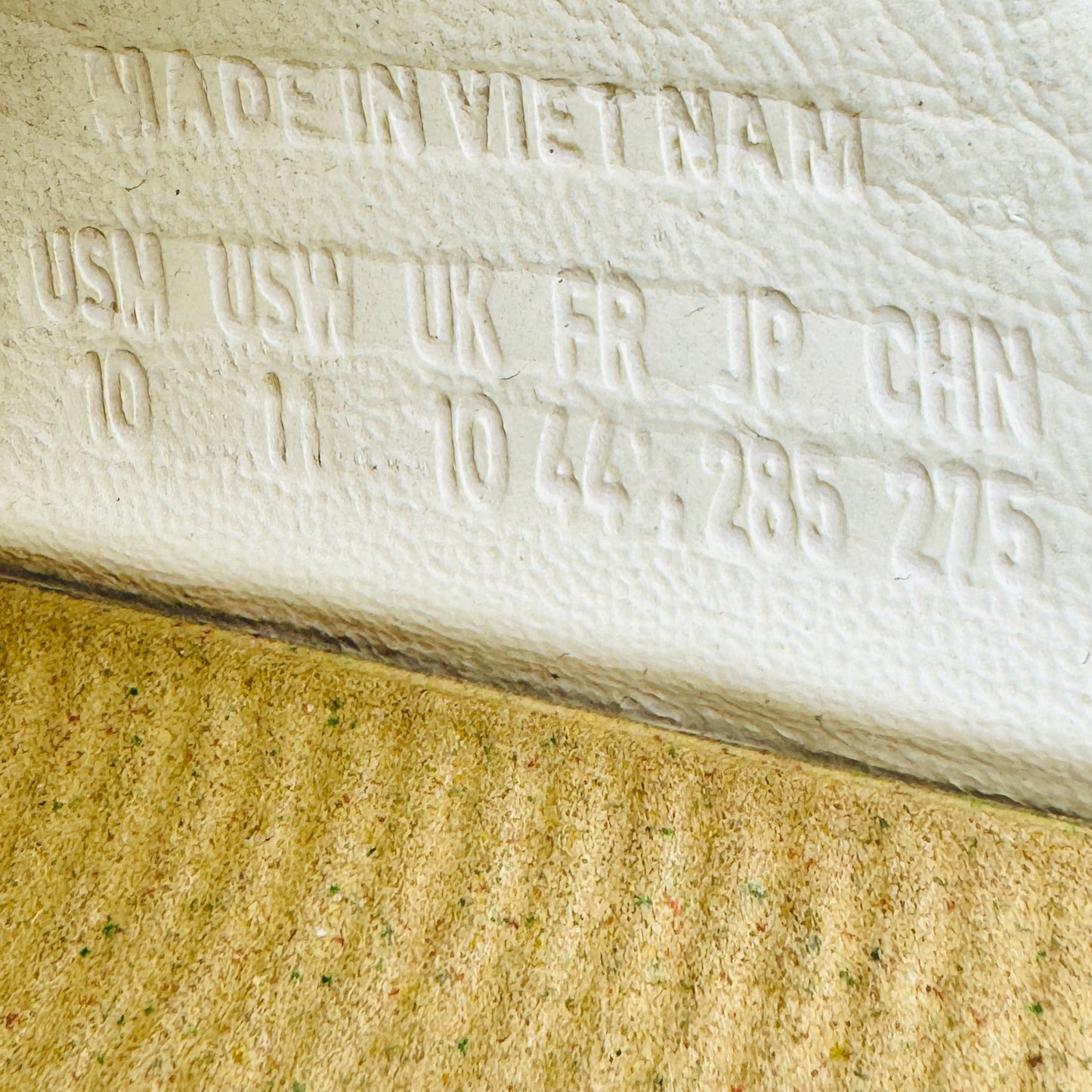 Adidas Adicane Off-White EVA Slides (Size 44/44.5)