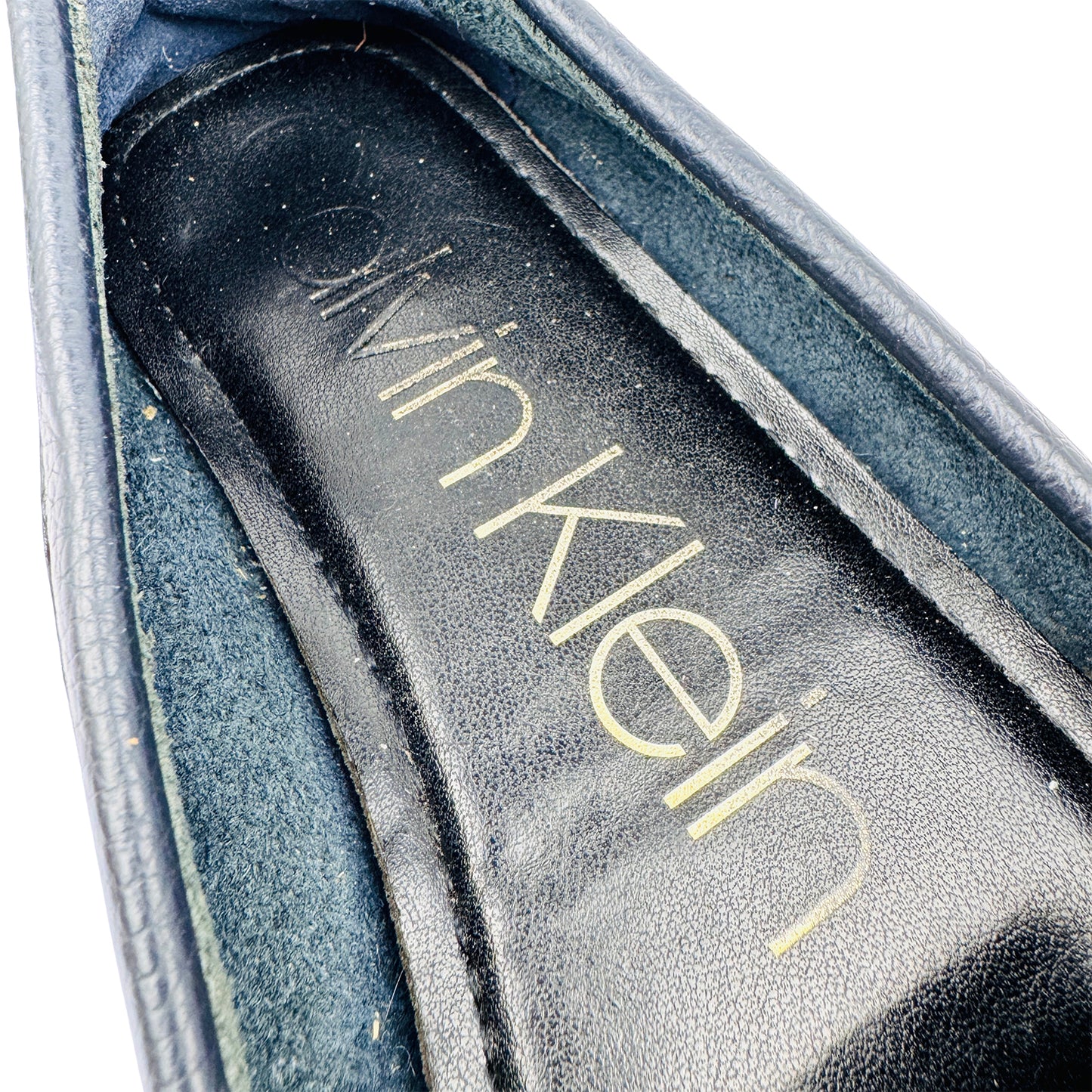 Calvin Klein Leta Navy Loafers (Size 38.5) - 34E9679