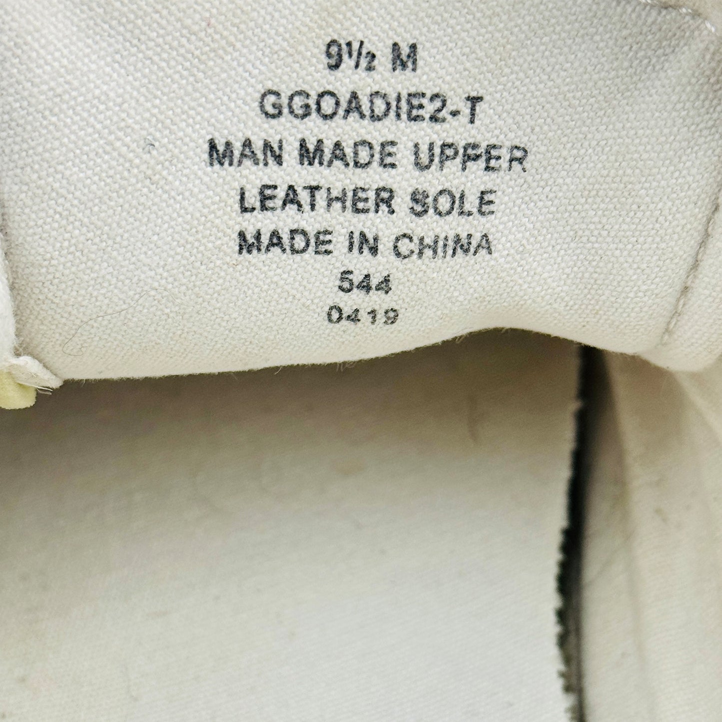 G by Guess White Sneakers (Size 39.5) - GGOADIE2-T