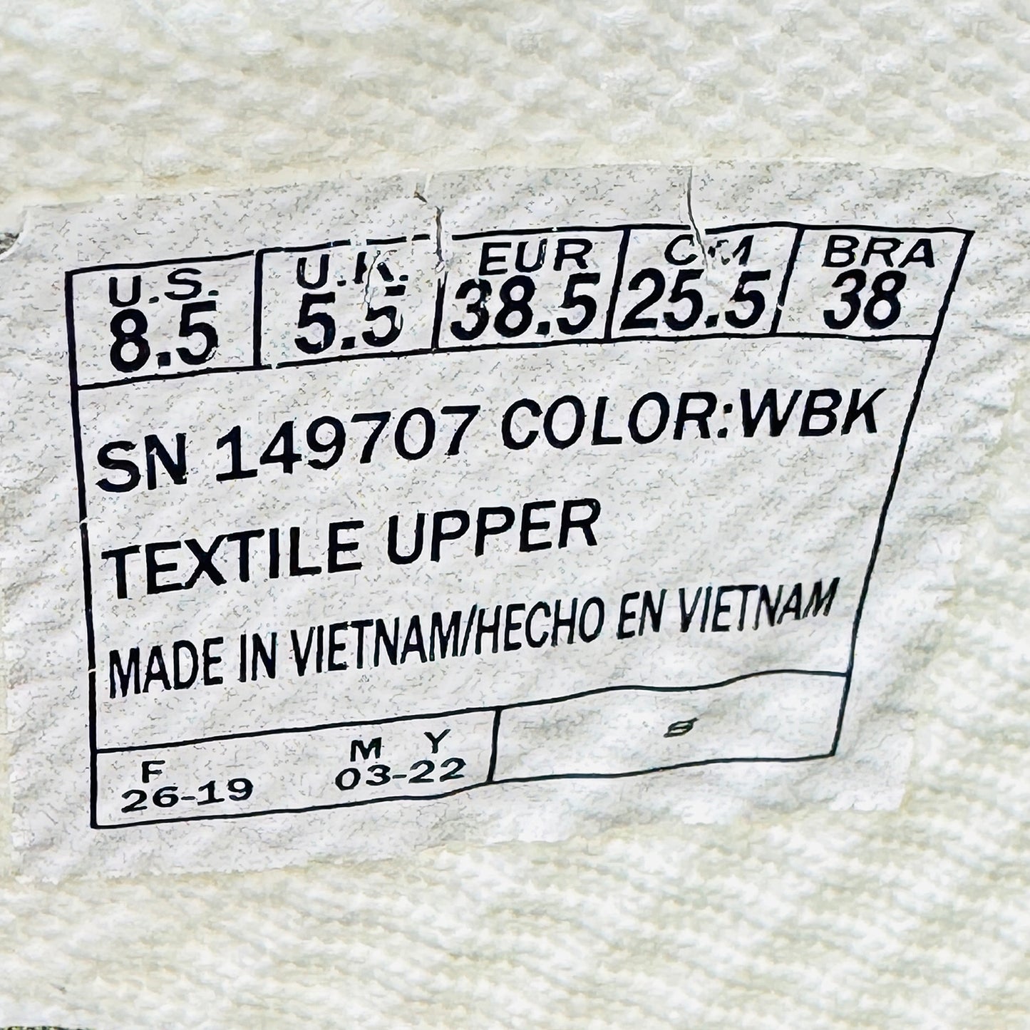 Skechers Ultra Flex 3.0 - Fresh Time Slip-Ins (Size 38.5) - 149707 WBK