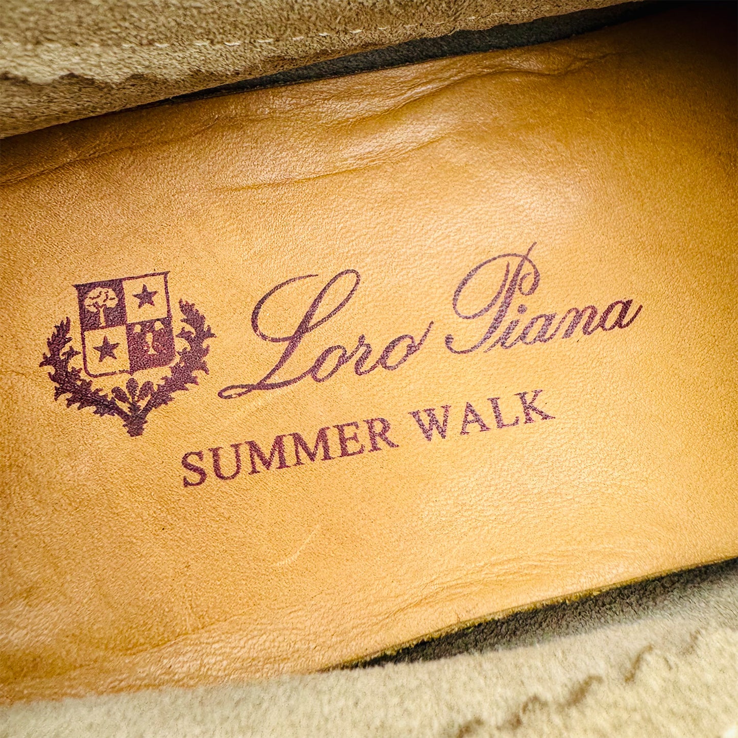 Loro Piana Summer Walk Beige Loafer (Size 40/40.5) - H18068