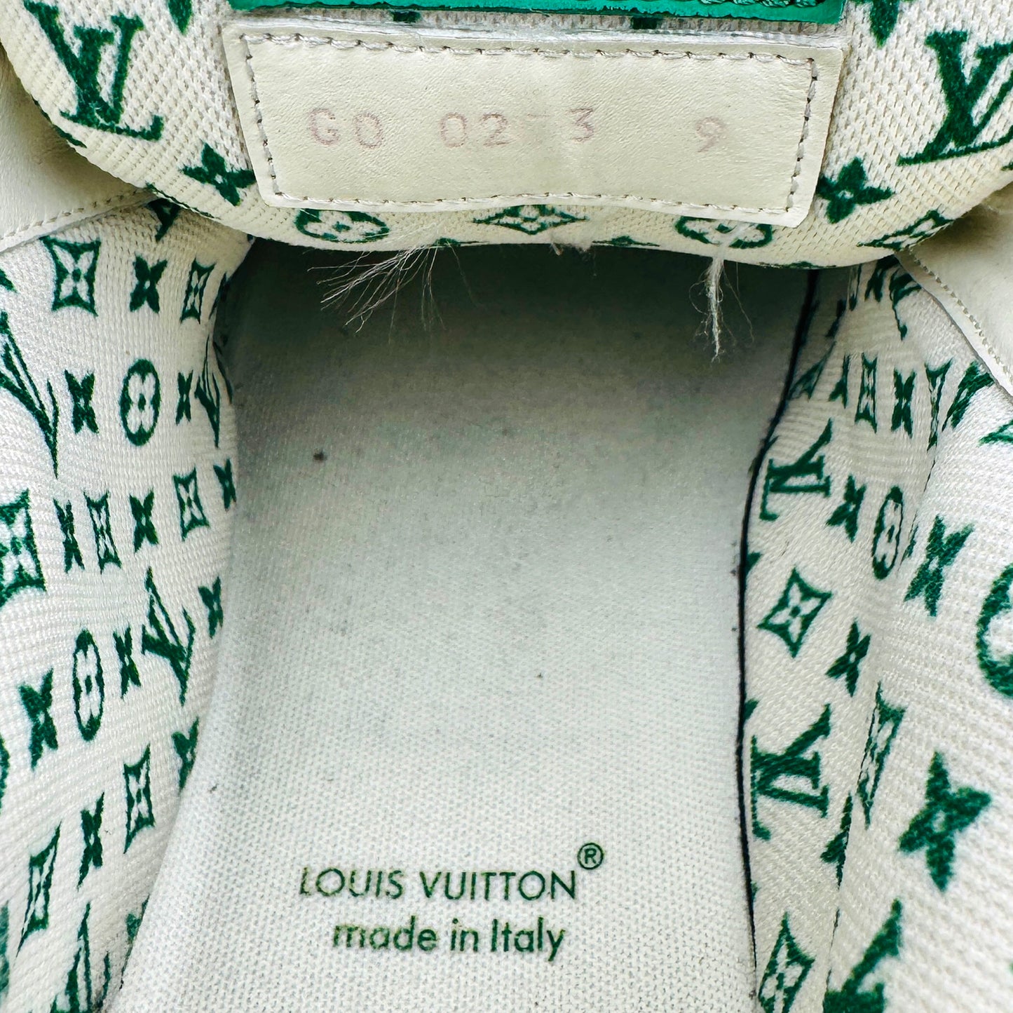 Louis Vuitton LV Skate 'Green White' Sneakers (Size 43) - 1AC520
