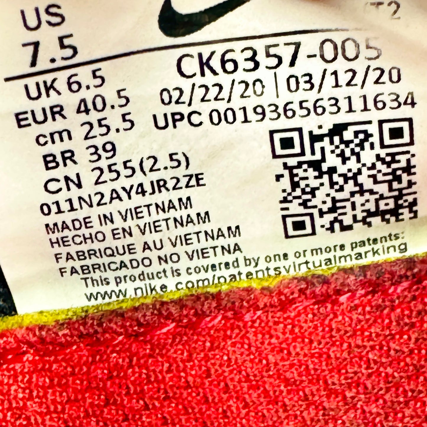 Nike Renew Run Shoes (Size 40.5) - CK6357-005