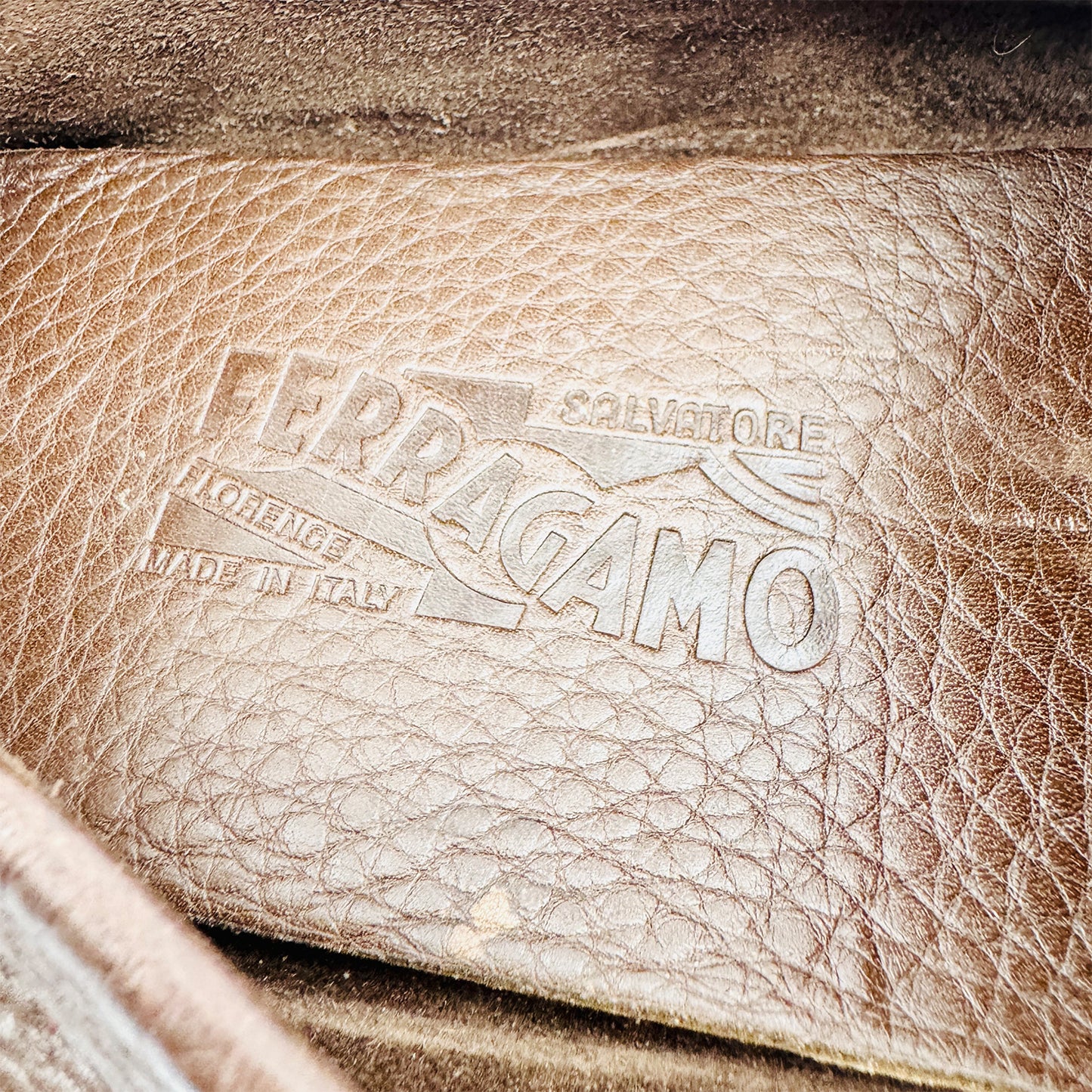 Salvatore Ferragamo Gancini Bit Brown Loafers (Size 44.5/45)