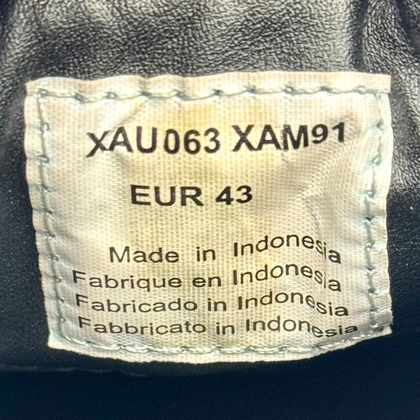 Armani Collezioni Canvas Leather Sneakers (Size 43)