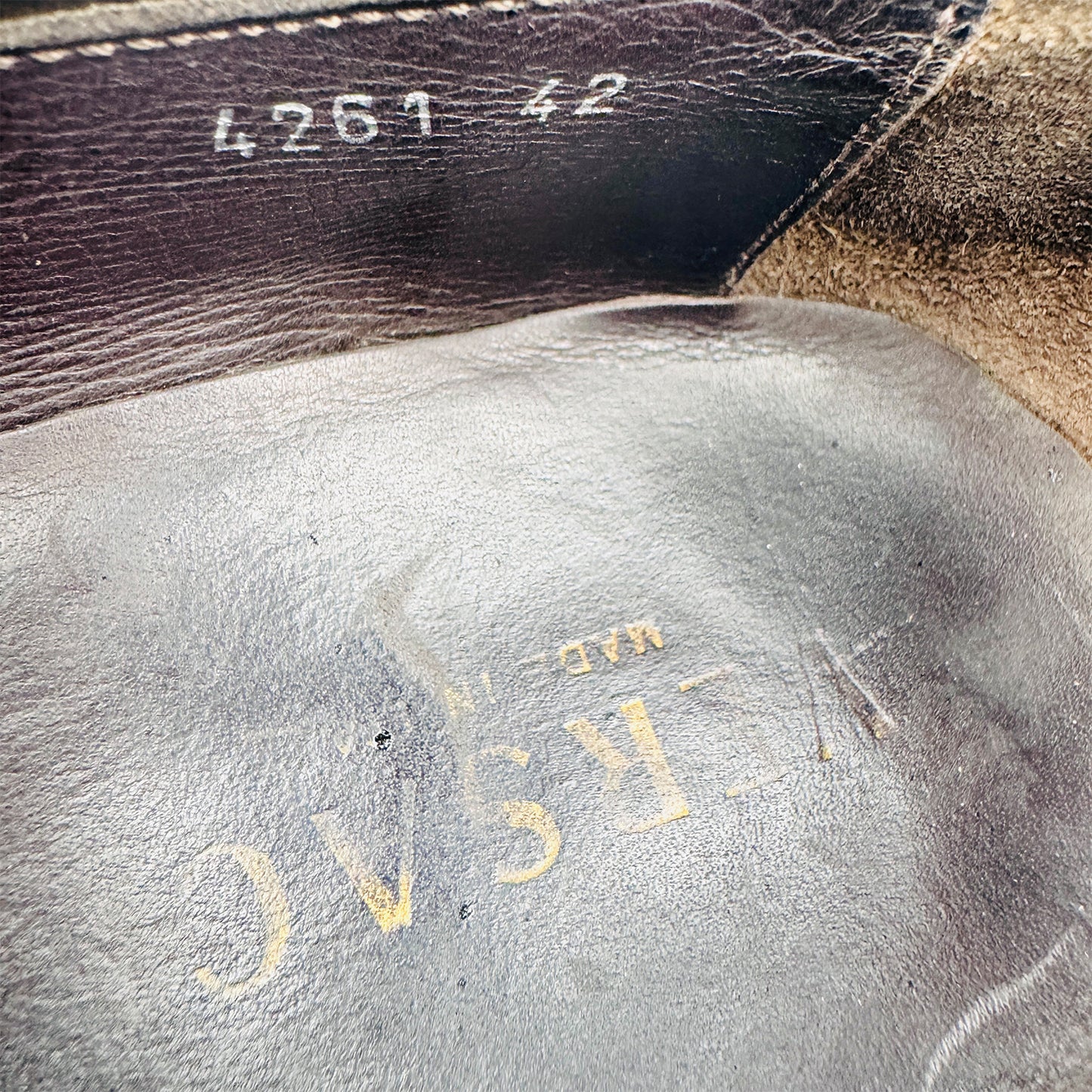 Versace Men's Medusa Grain Leather Loafers (Size 42.5)