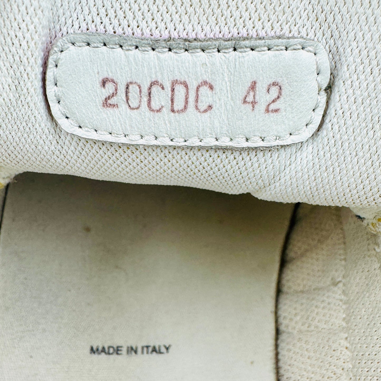 Dior B24 Runtek 'White Grey' Shoes (Size 42/42.5)