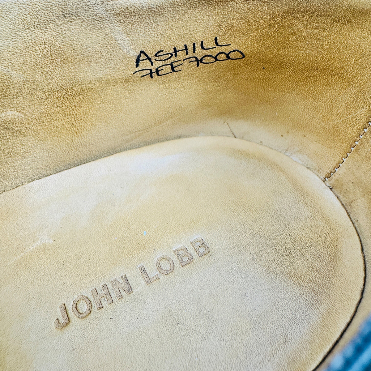 John Lobb Ashill Single Monk Strap Suede Leather Loafers (Size 42)