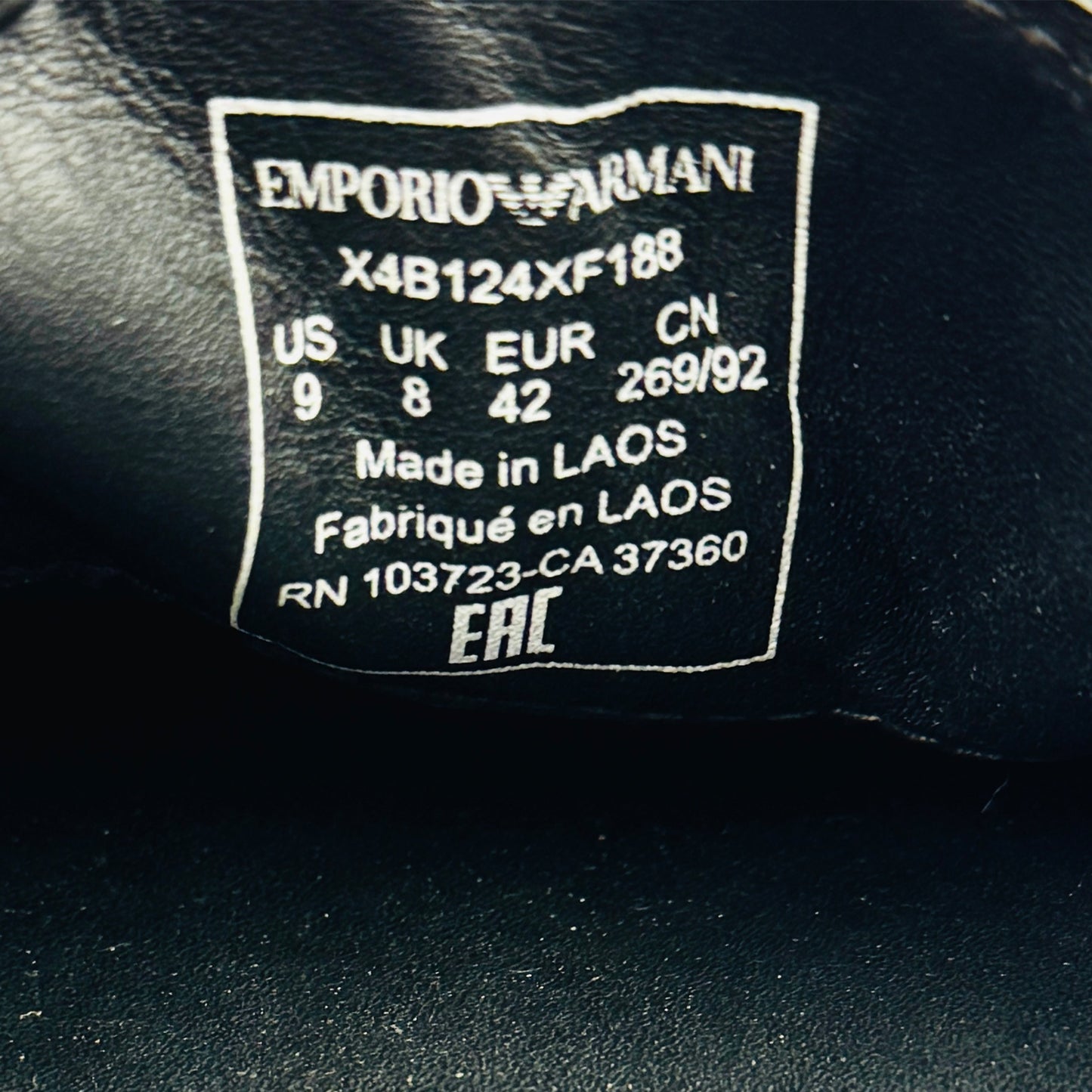Emporio Armani Suede Driving Loafers (Size 42/42.5)