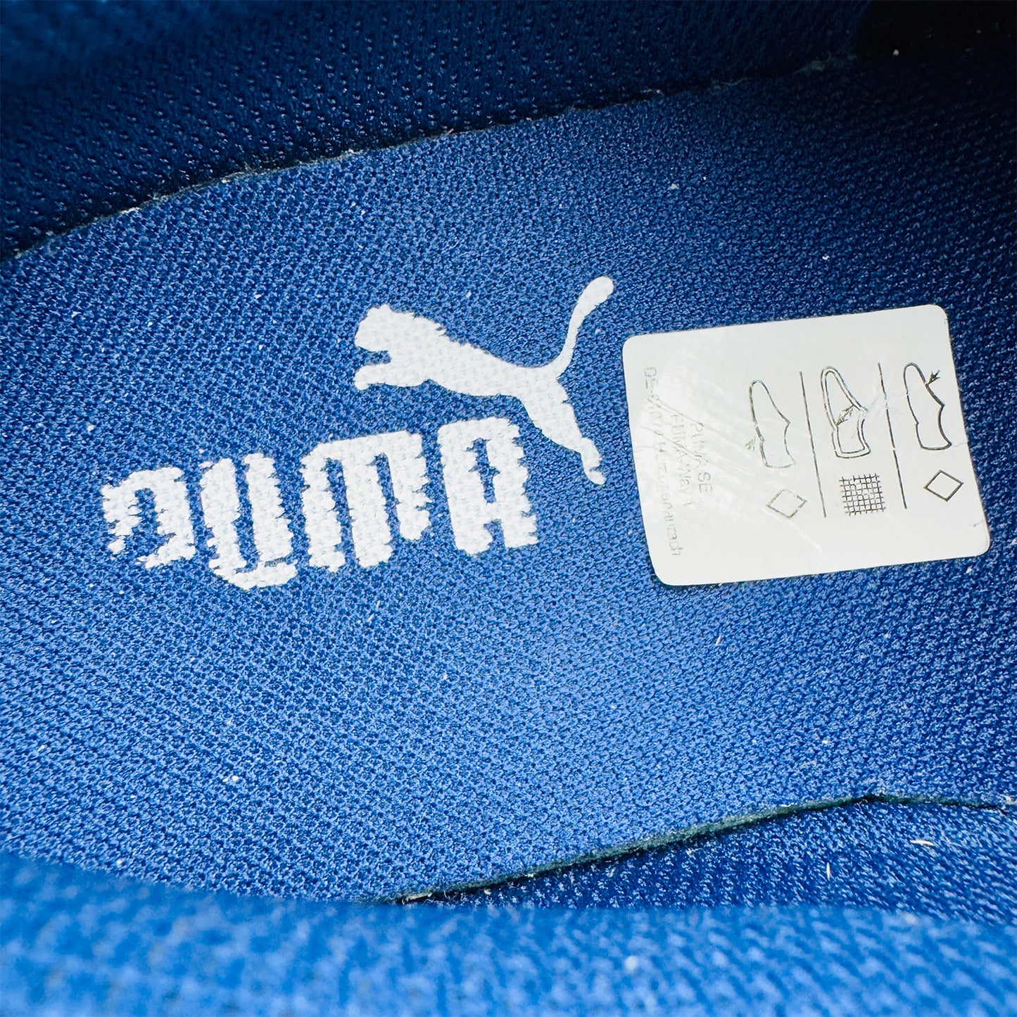 Puma Smash Buck Blue Sneakers (Size 43) - 356753-28