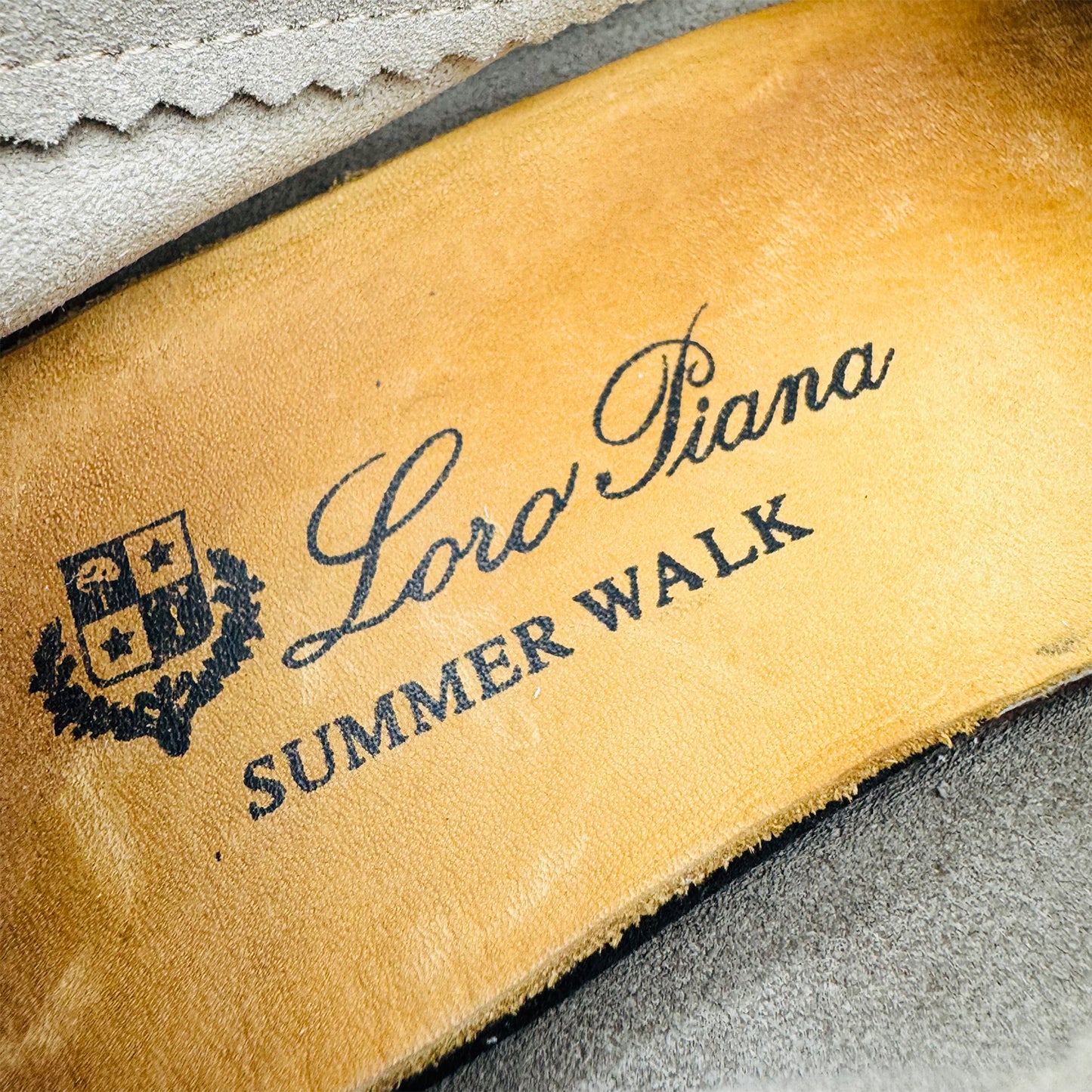 Loro Piana Summer Walk 'Beige' Loafer (Size 40/40.5) - H 18068
