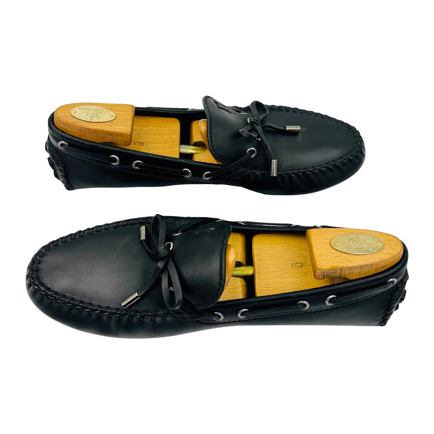 Louis Vuitton Black Leather Bow Loafer (Size 43/43.5)