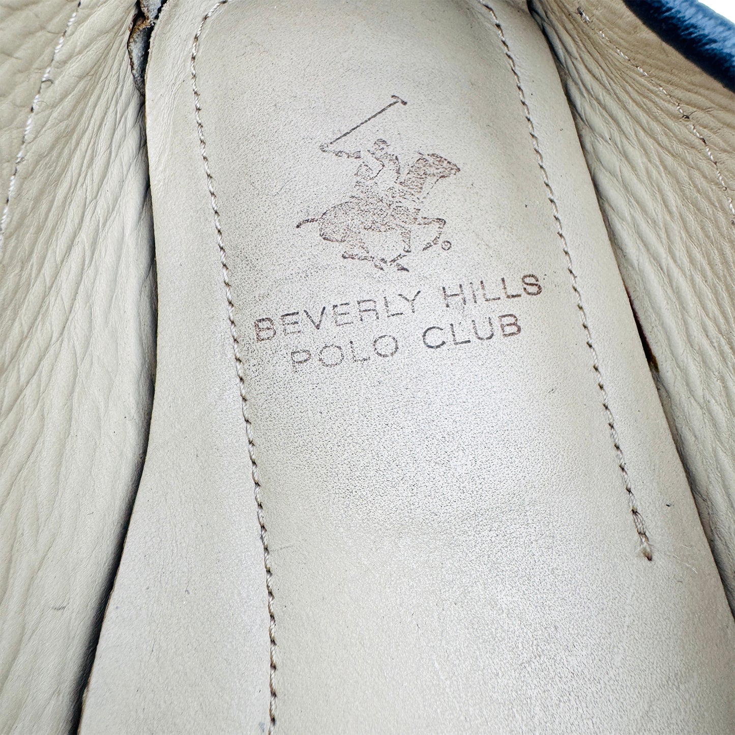 Berverly Hills Polo Club Grey Black Leather Loafers (Size 43)