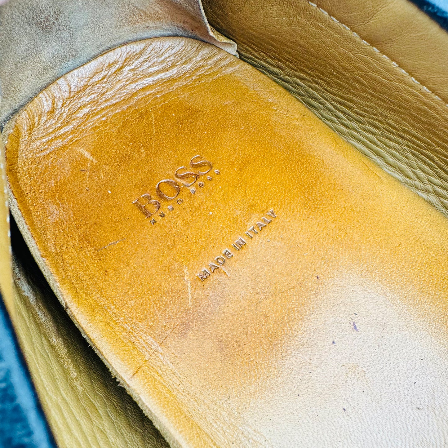 Hugo Boss Men's Calf Leather Italian Loafer (Size 45/45.5)