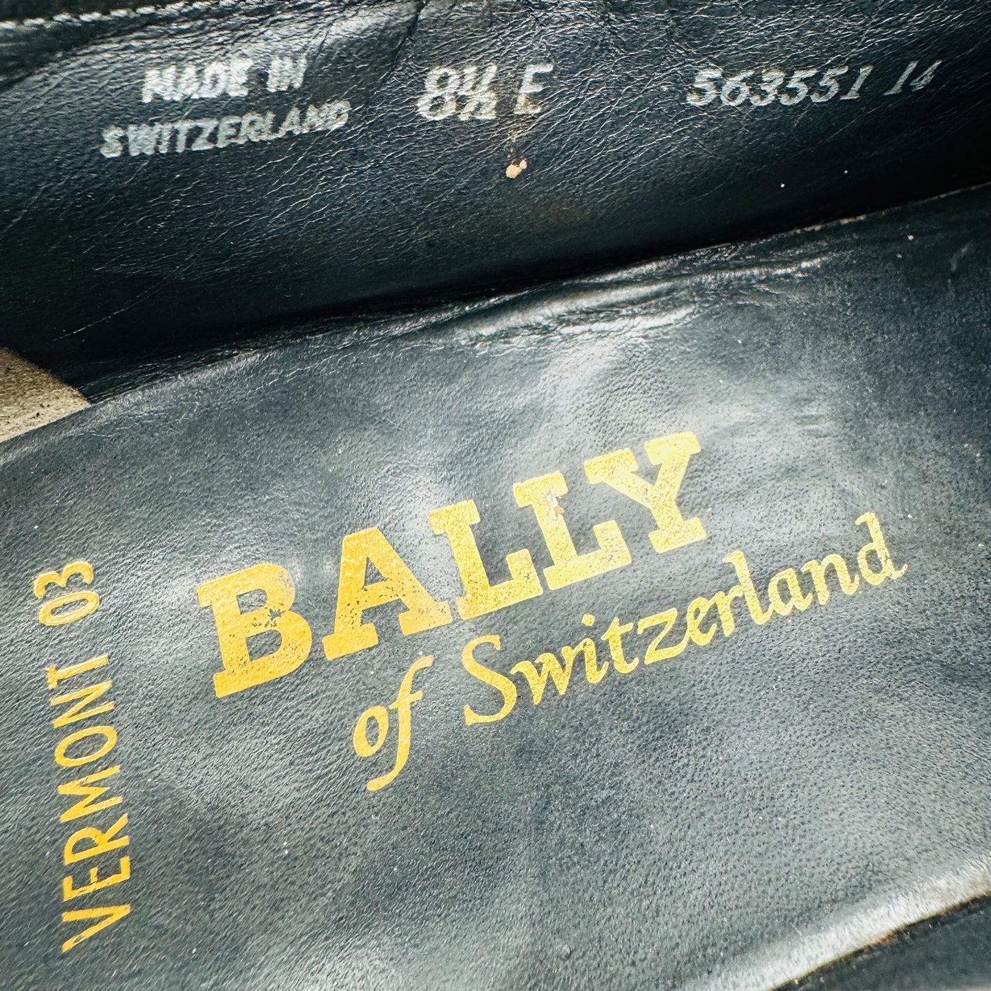 Bally Men's Swiss Made Leather Loafers (Size 42.5)