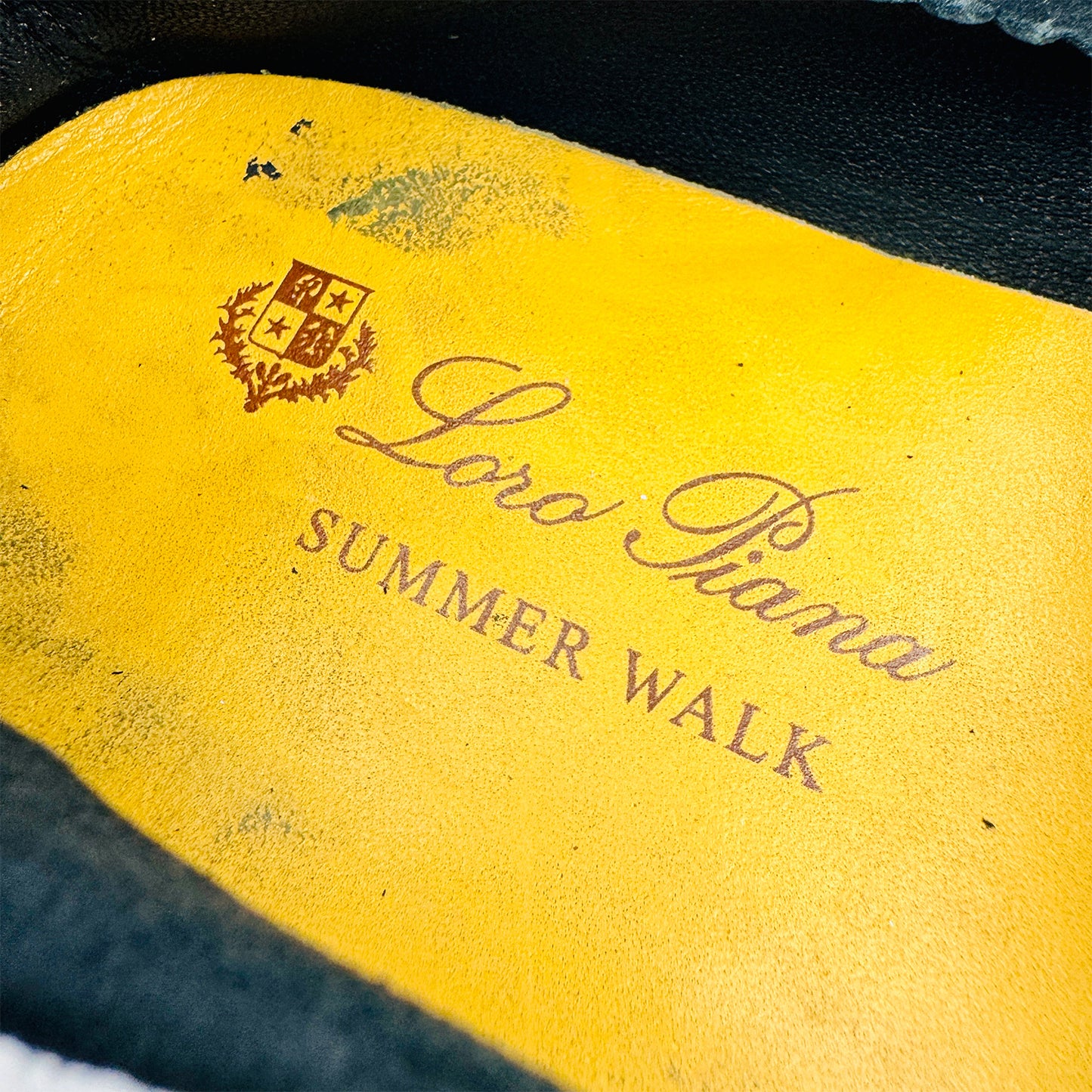 Loro Piana Summer Walk Black Loafers (Size 39/39.5) - J 56000