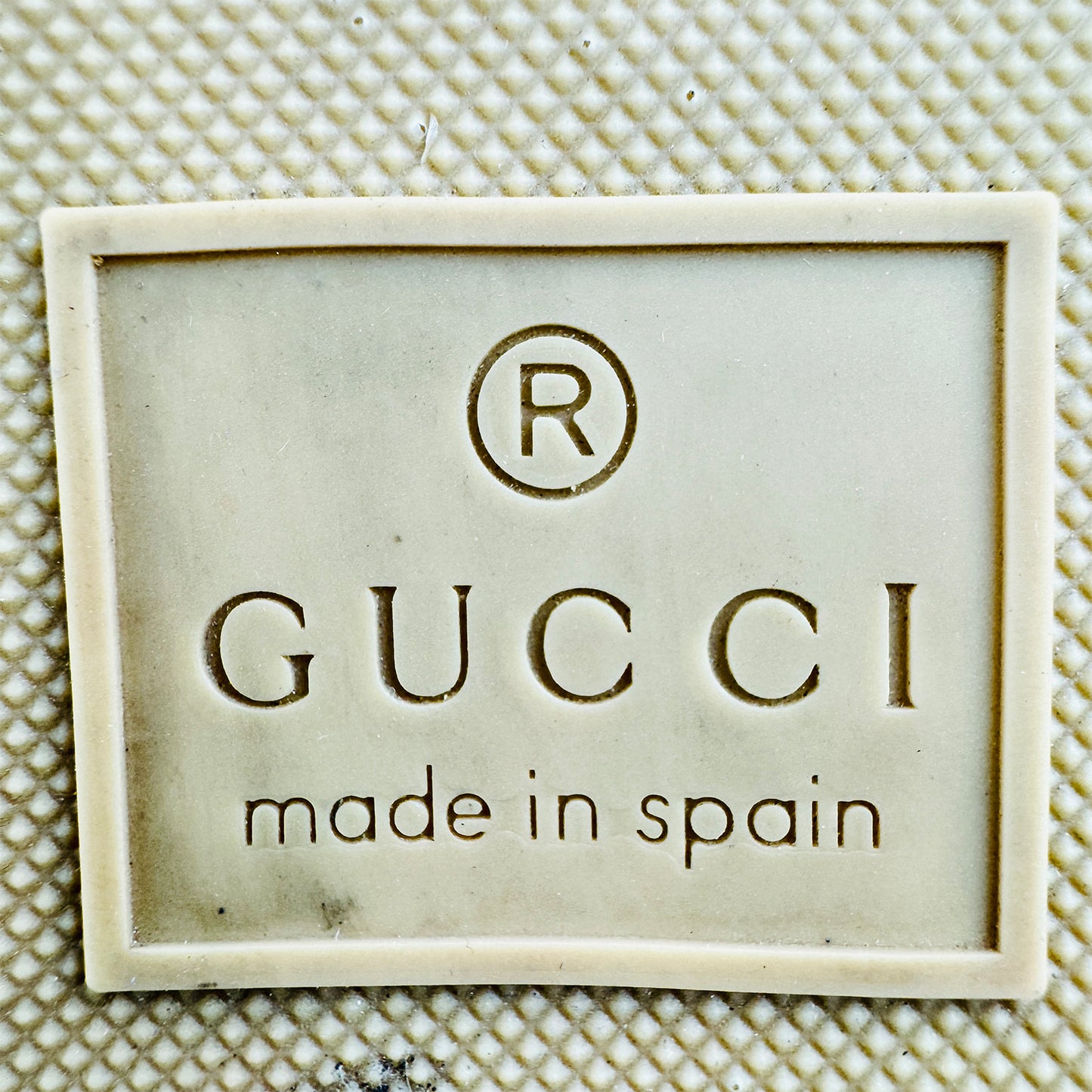 Gucci White Leather GG Logo Espadrille Shoes (Size 40)