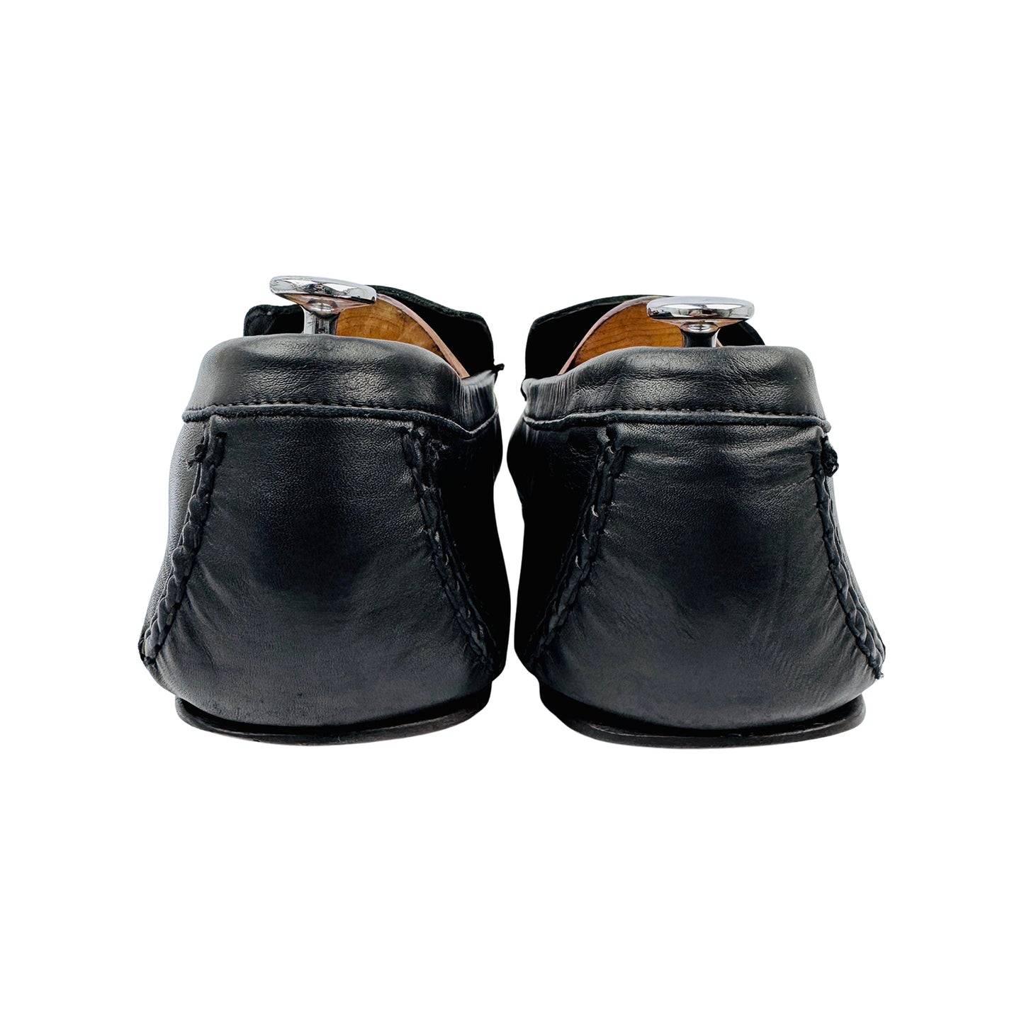 Allen Edmonds Super Sport Black Penny Loafers (Size 46/46.5)