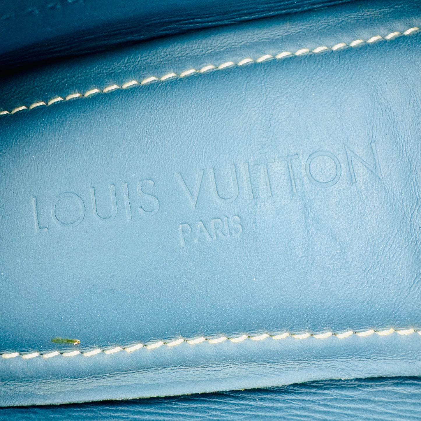 Louis Vuitton S-Lock Driving Blue Loafer (Size 39.5/40)