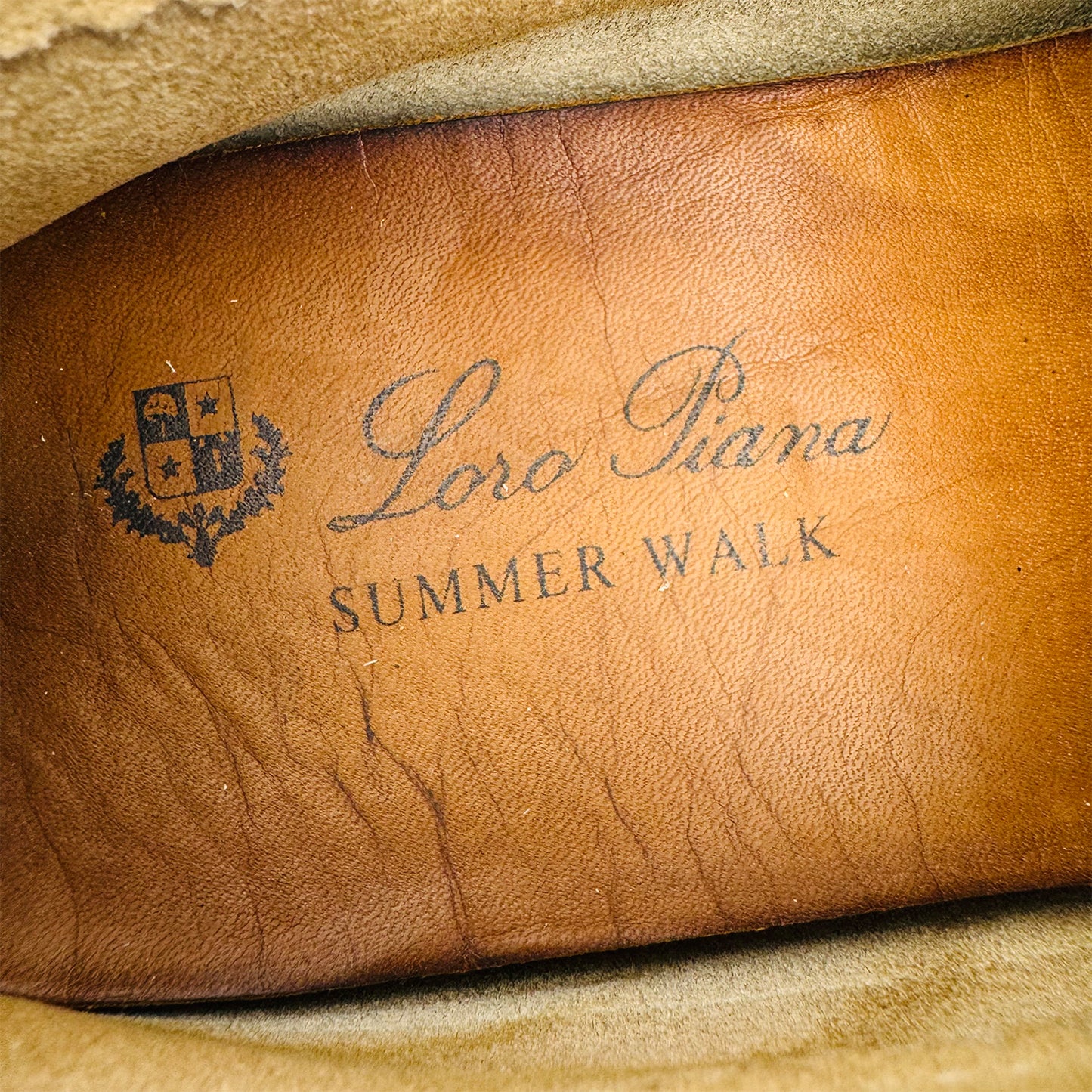 Loro Piana Summer Walk Beige Loafer (Size 39/39.5) - I 43182