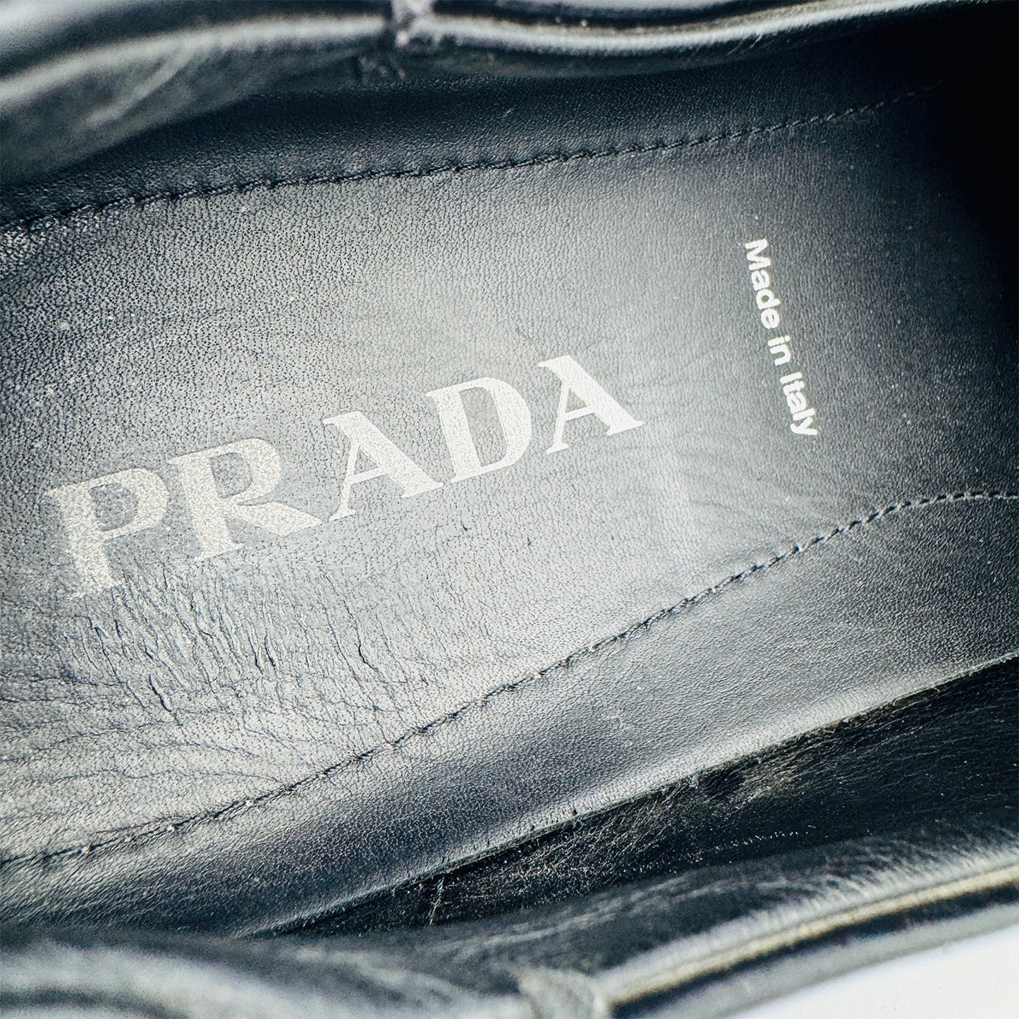 Prada Toblach Leather Loafers (size 45.5/46) - 4D3612_070_F0002_F_D001