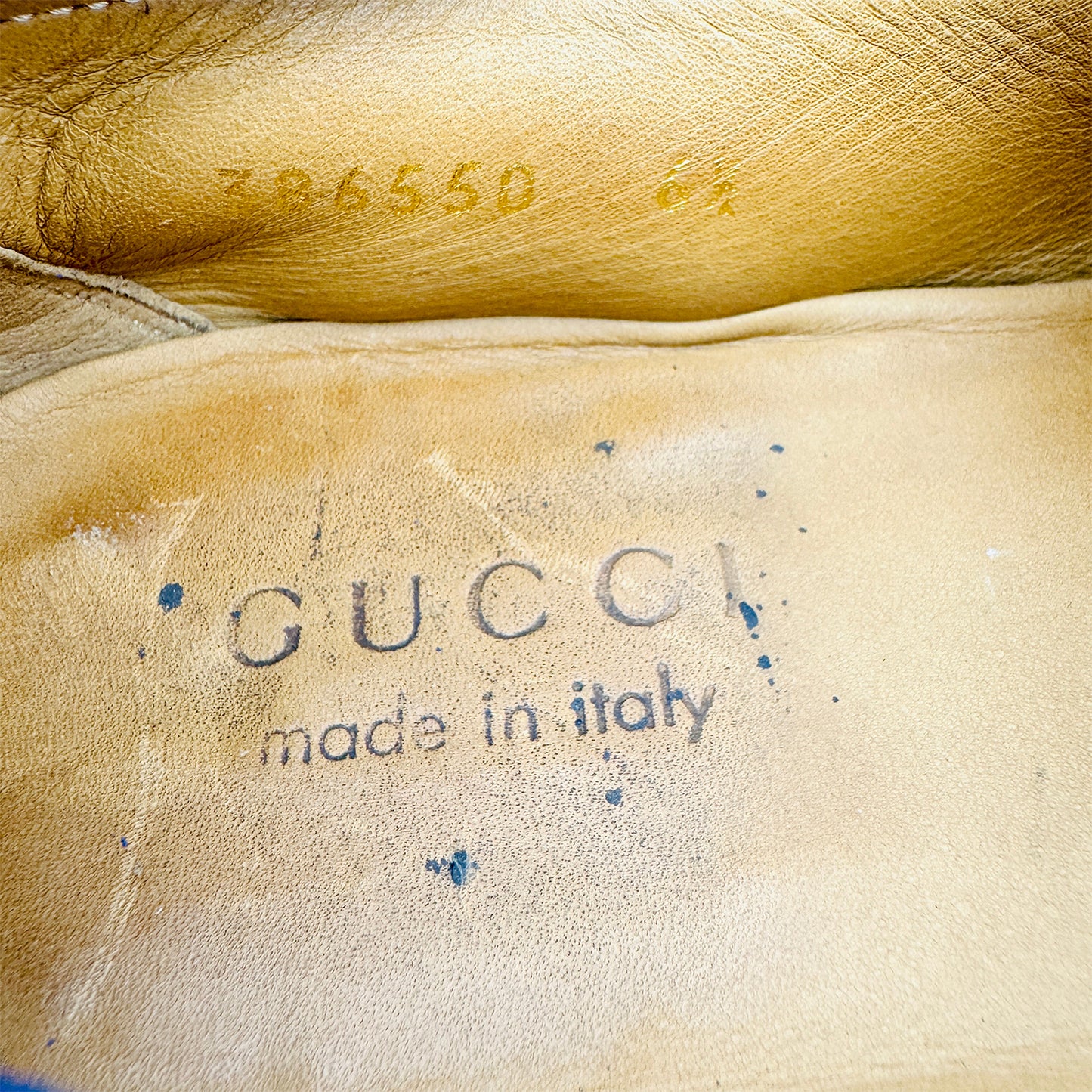 Gucci Men's Horsebit Blue Suede Loafers (Size 41/41.5)