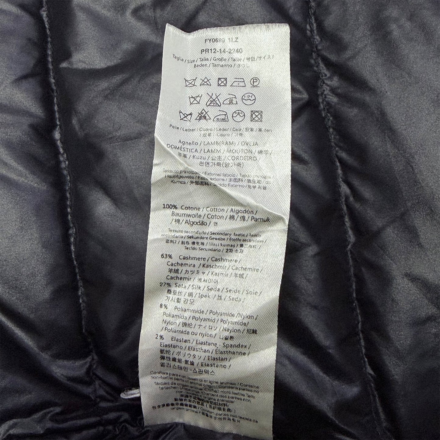 FENDI Monster Eye Reversible Puffer Vest (Size Medium)