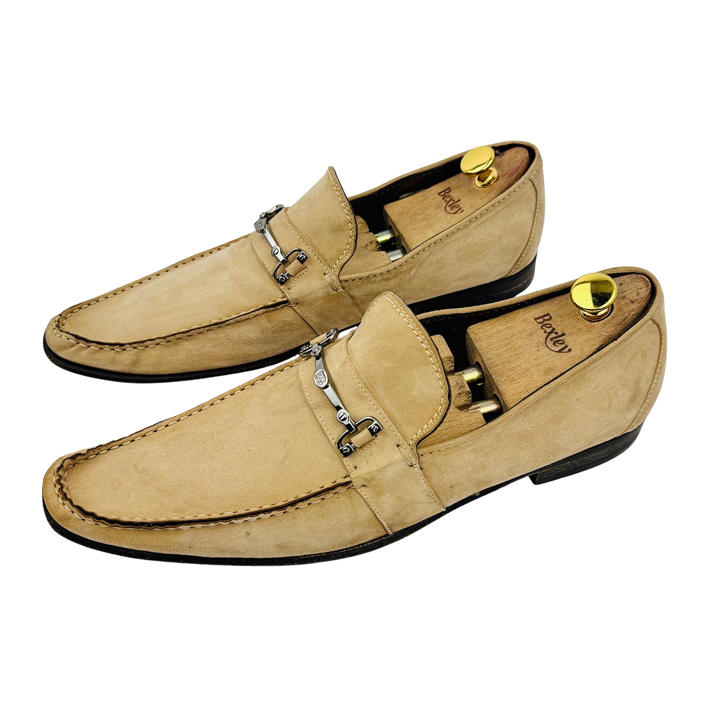 Dolce & Gabbana Men's Calfskin Suede Loafers (Size 44/44.5)