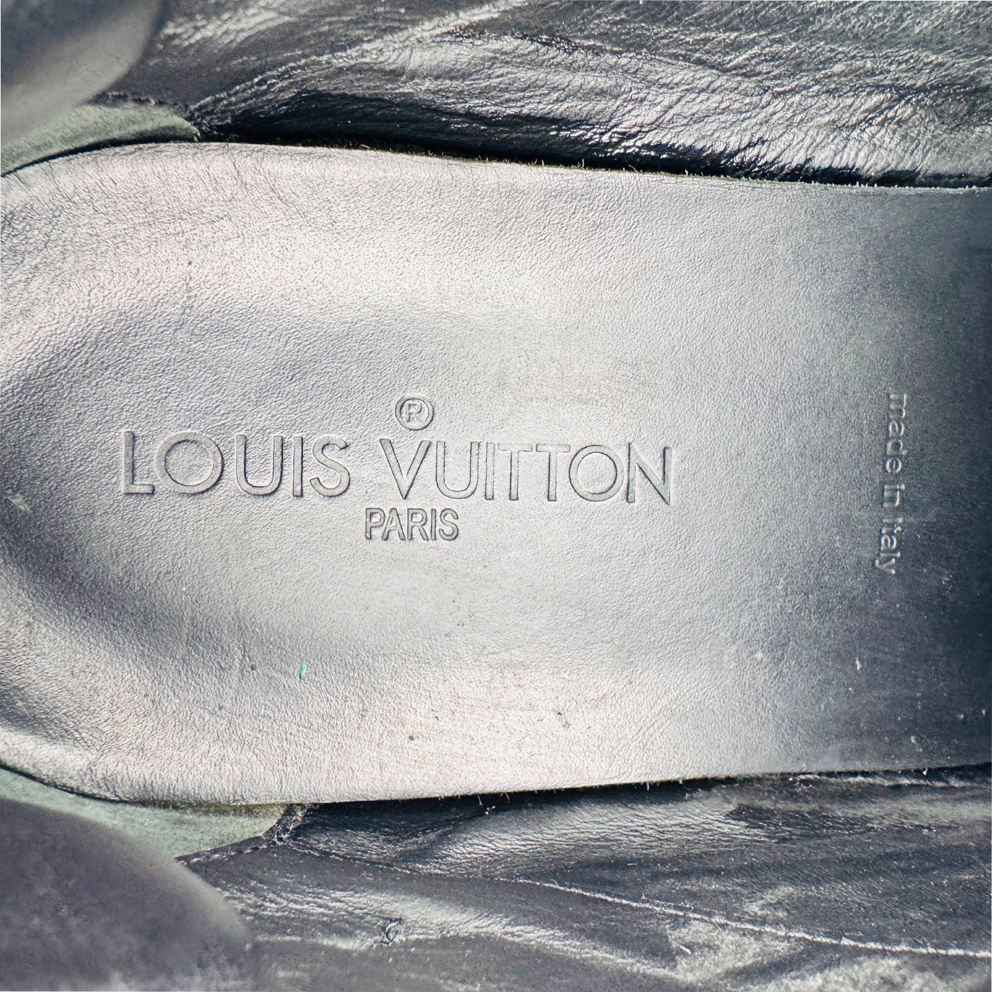 Louis Vuitton Men's Low Top Suede Sneakers (Size 41/41.5)