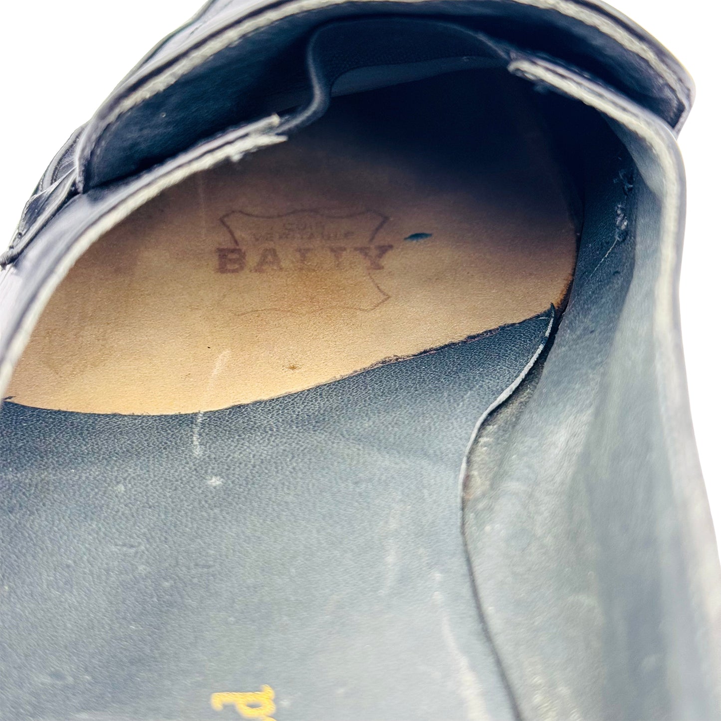 Bally Lawrence Black Calfskin Leather Loafer (Size 43/43.5)