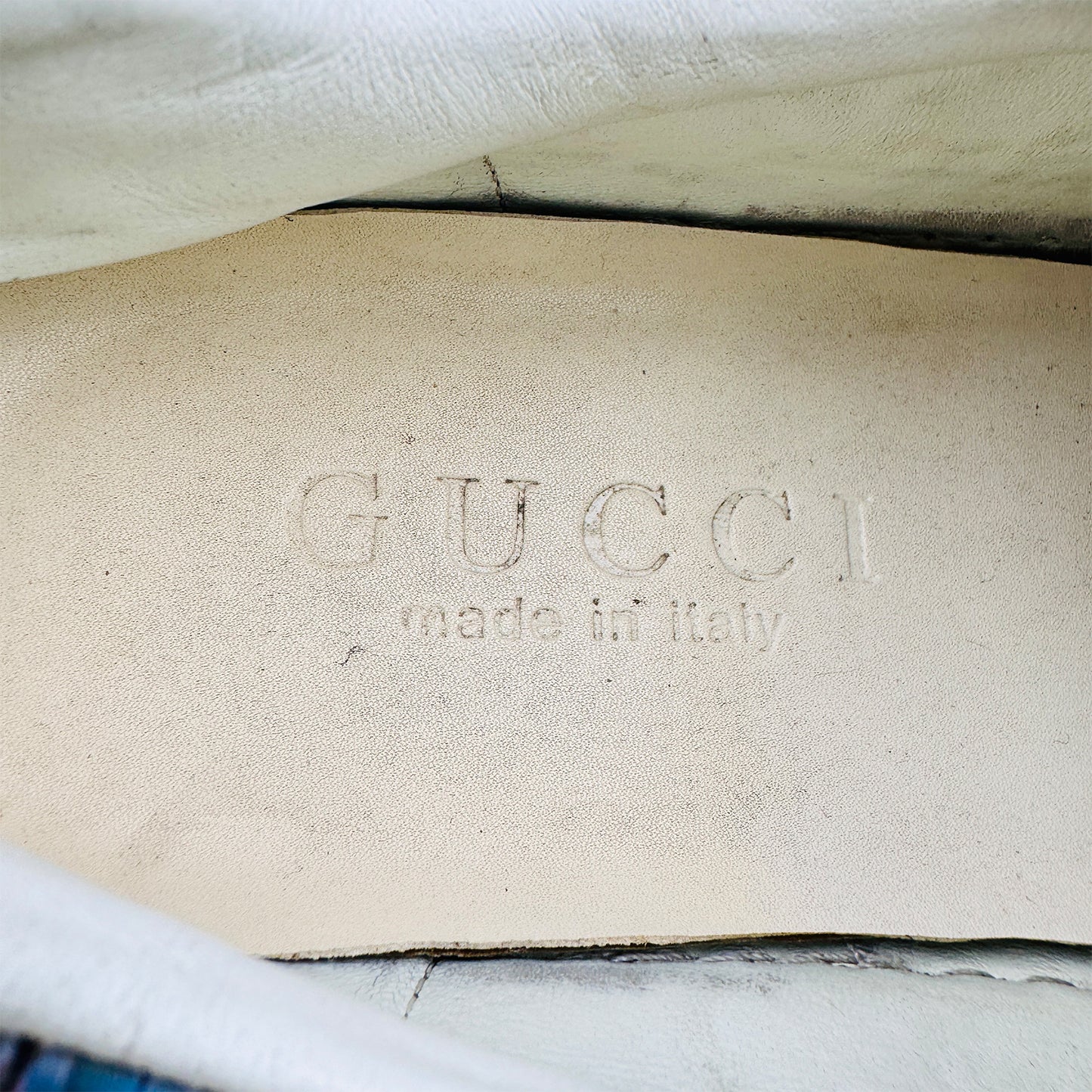 Gucci Men's Black Multicolor Sneakers (Size 40.5/41)