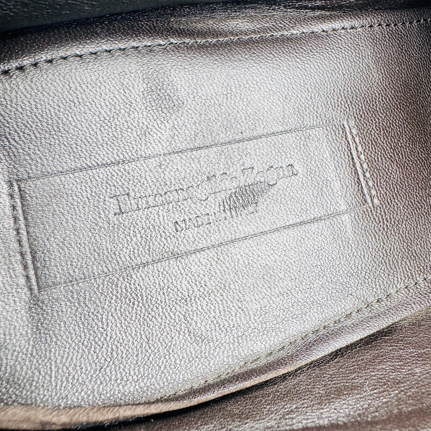 Ermenegildo Zegna L'Asola Hancrafted Black Loafers (Size 45/45.5)