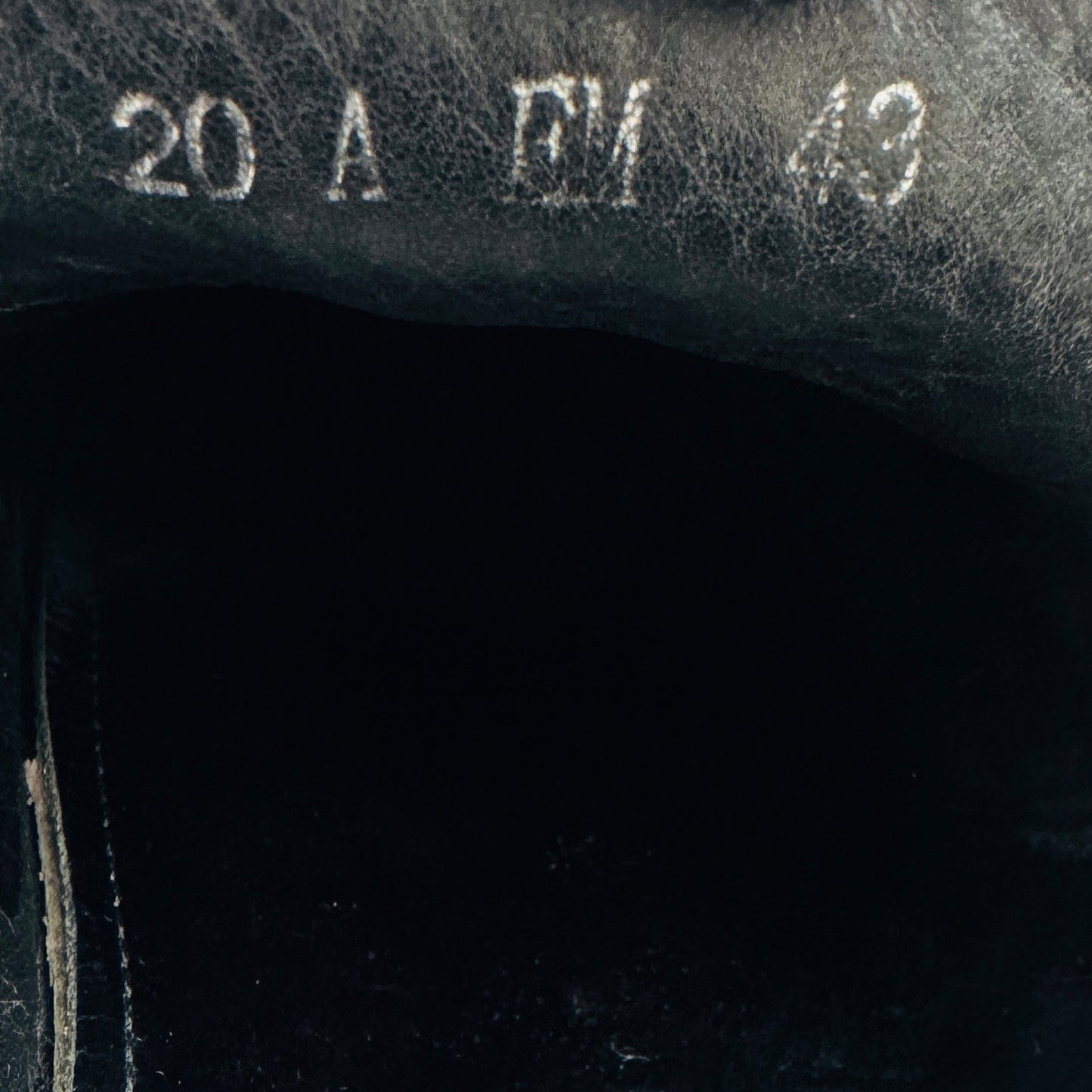 Dior x Stussy Black Leather Loafers (Size 43)
