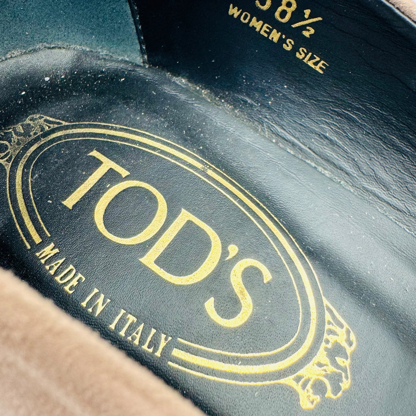 Tod's Women's 'Rose Beige' Formal Heels (Size 38.5)