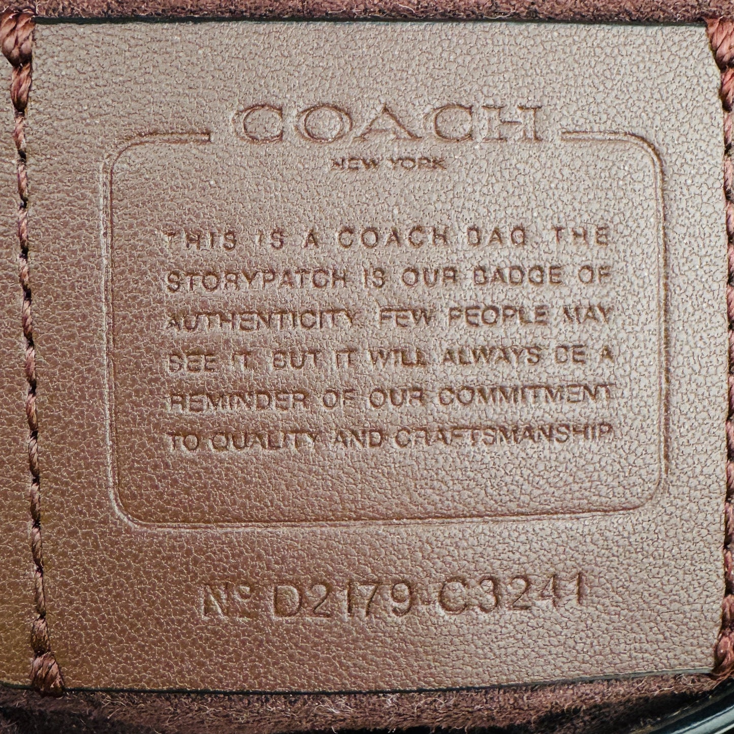 Coach Georgie Black Pebbled Leather Saddle Bag - C3241