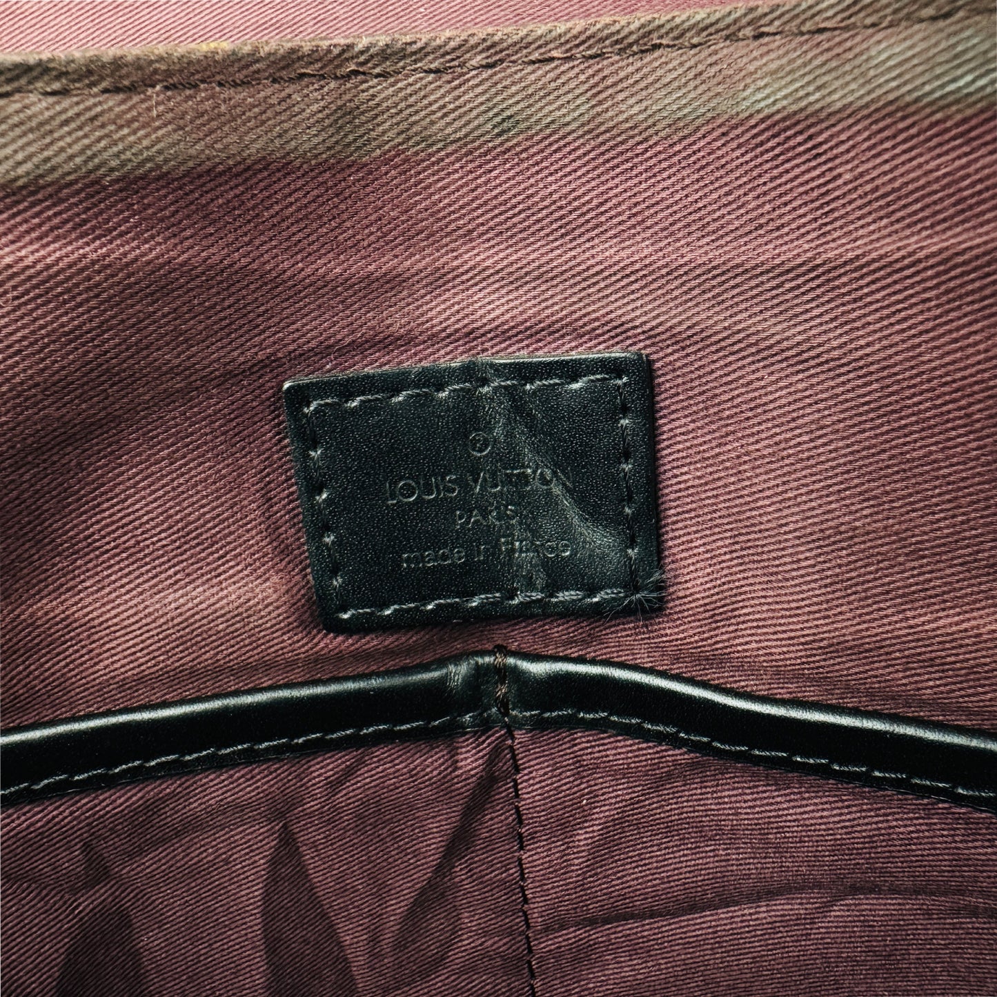 Louis Vuitton Macassar Bass MM Messenger Bag