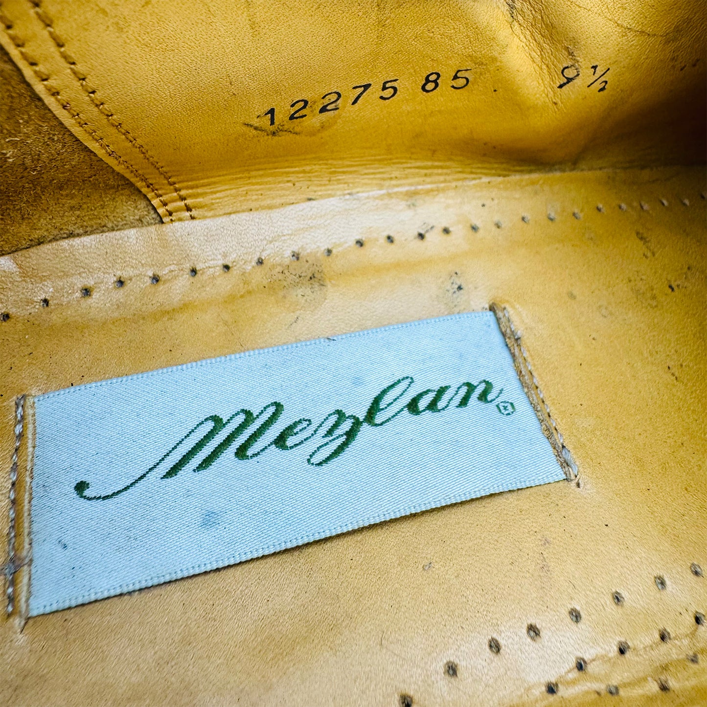 Mezlan Men's Brown Leather Loafer (Size 43.5)