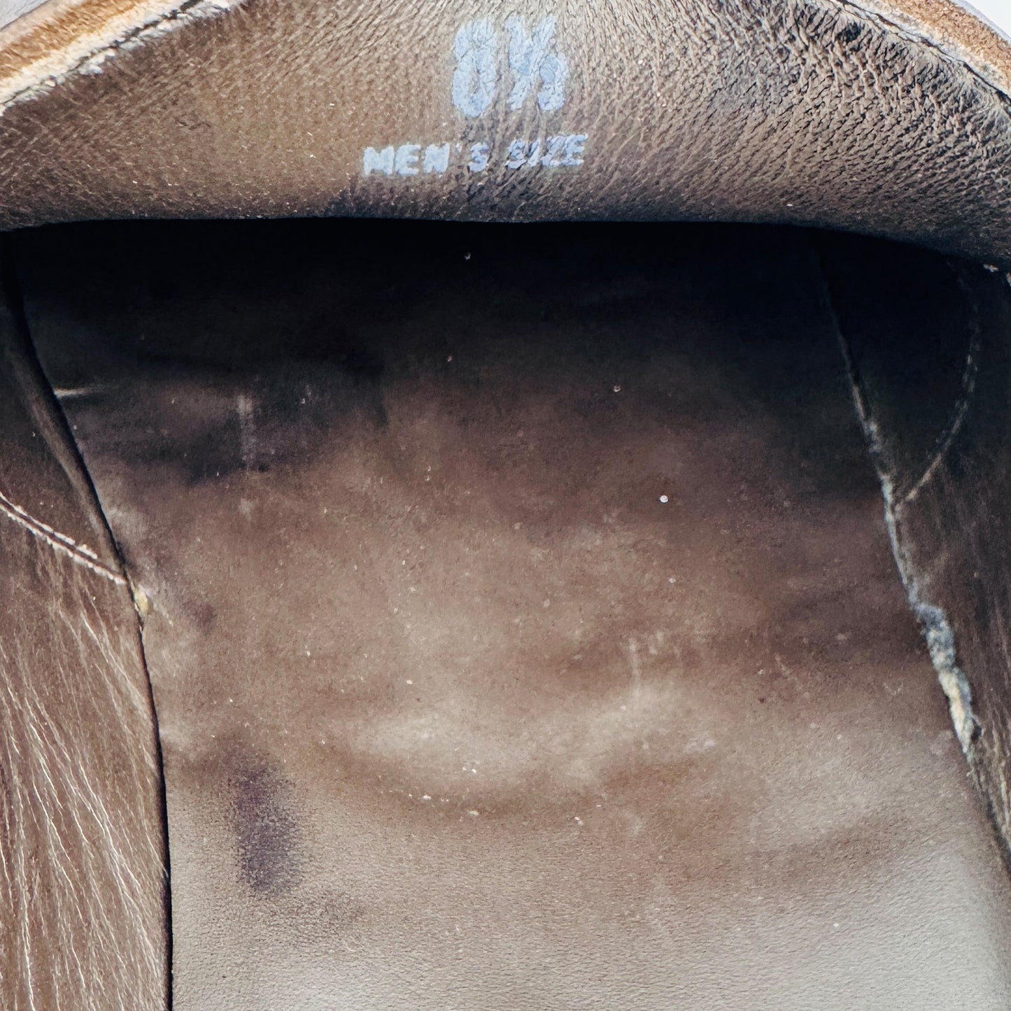Inside Size printing image of Tod's Men's Brown Leather Loafers (Size 42.5/43)