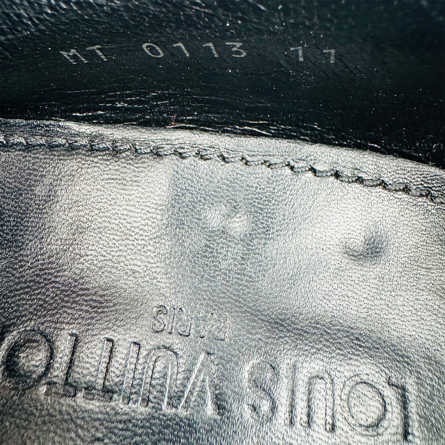 Louis Vuitton Men's Griffith Black Loafers (Size 45/45.5)