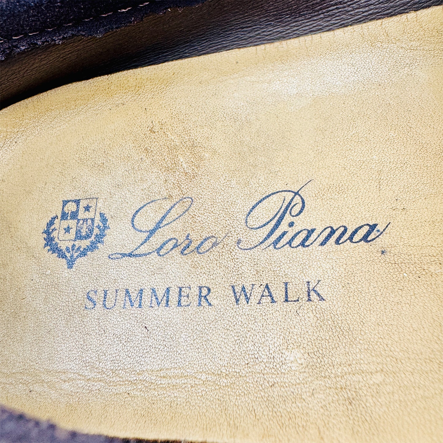 Loro Piana Men's Summer Walk Brown Loafers (Size 41.5/42)