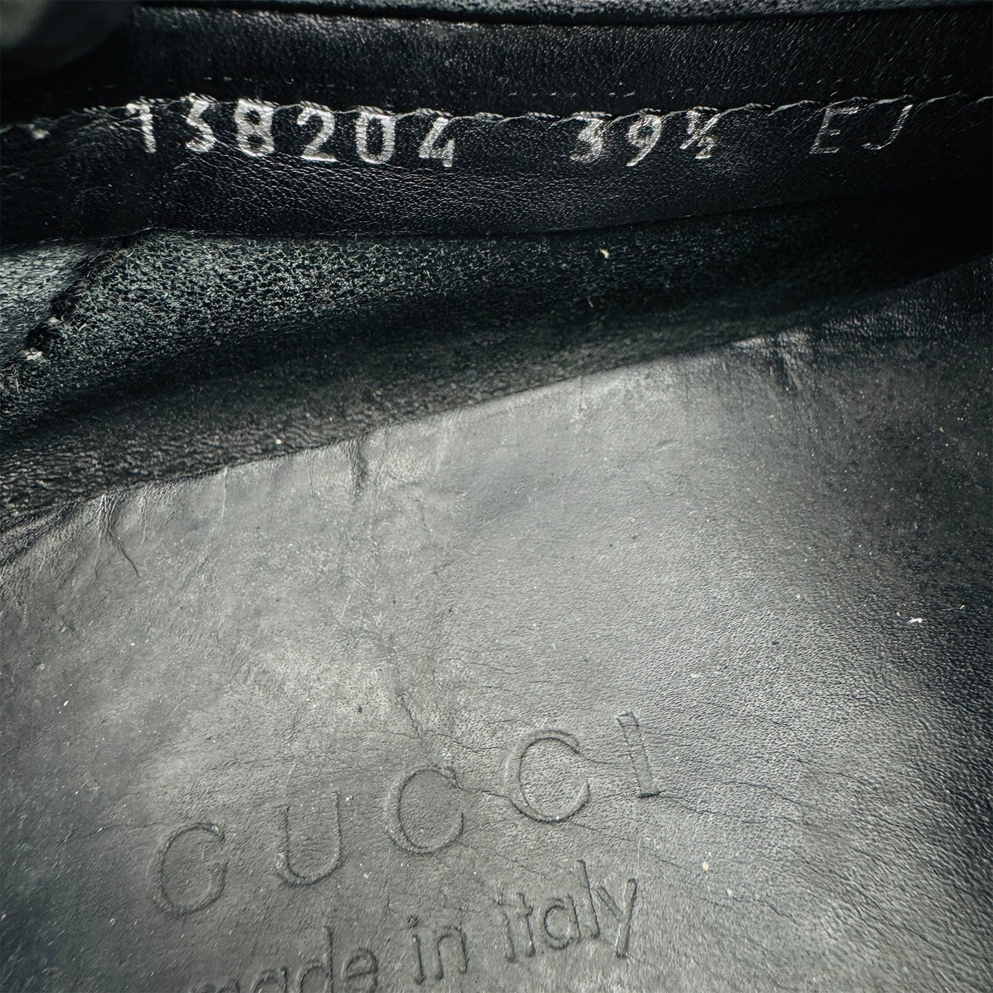 Gucci Bamboo Horsebit Black Loafers (Size 41) - 138204